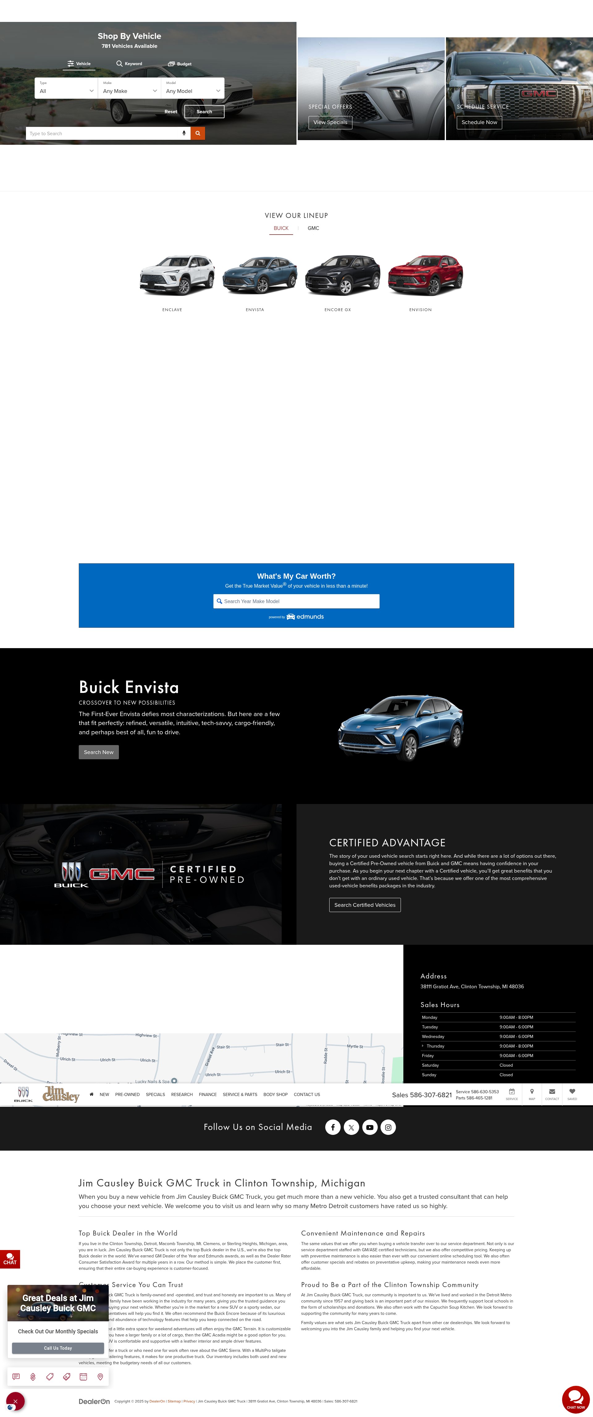 Screenshot of www.jimcausley.com
