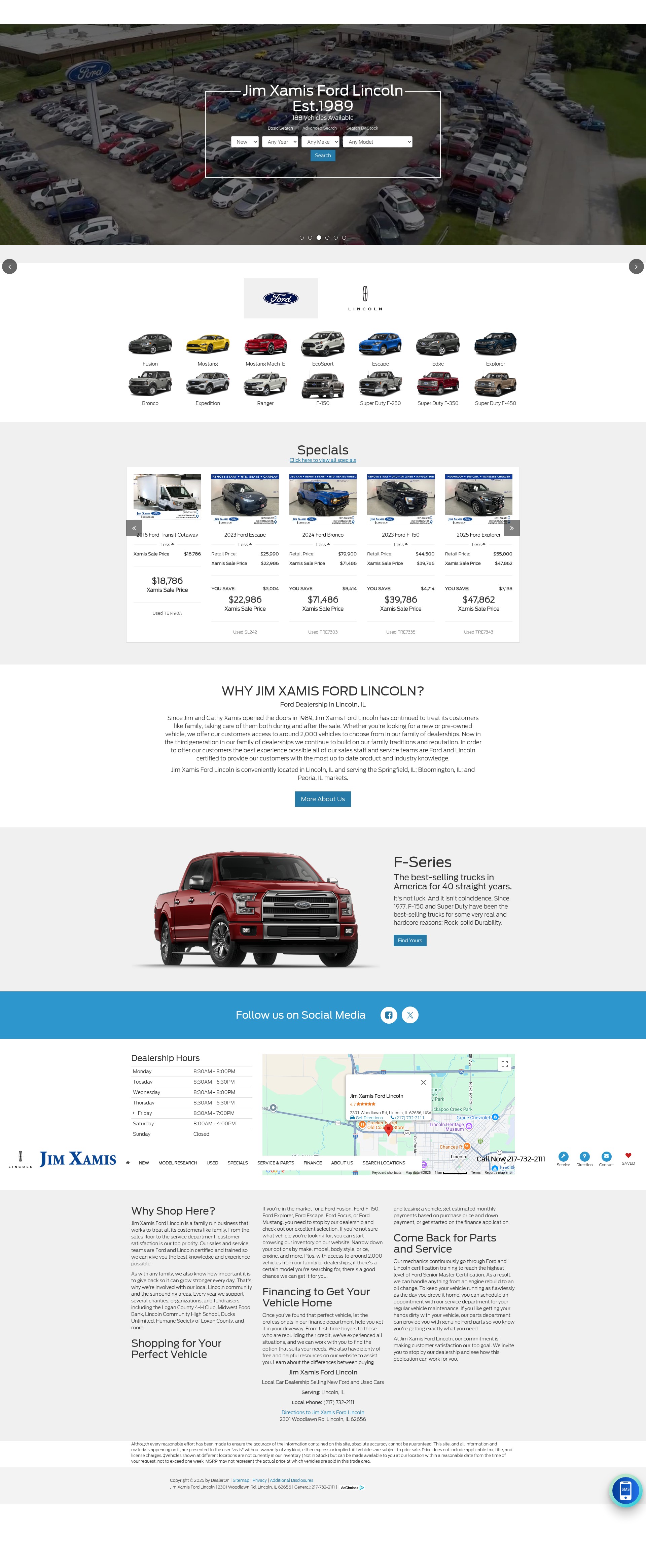 Screenshot of www.jimxamis.com