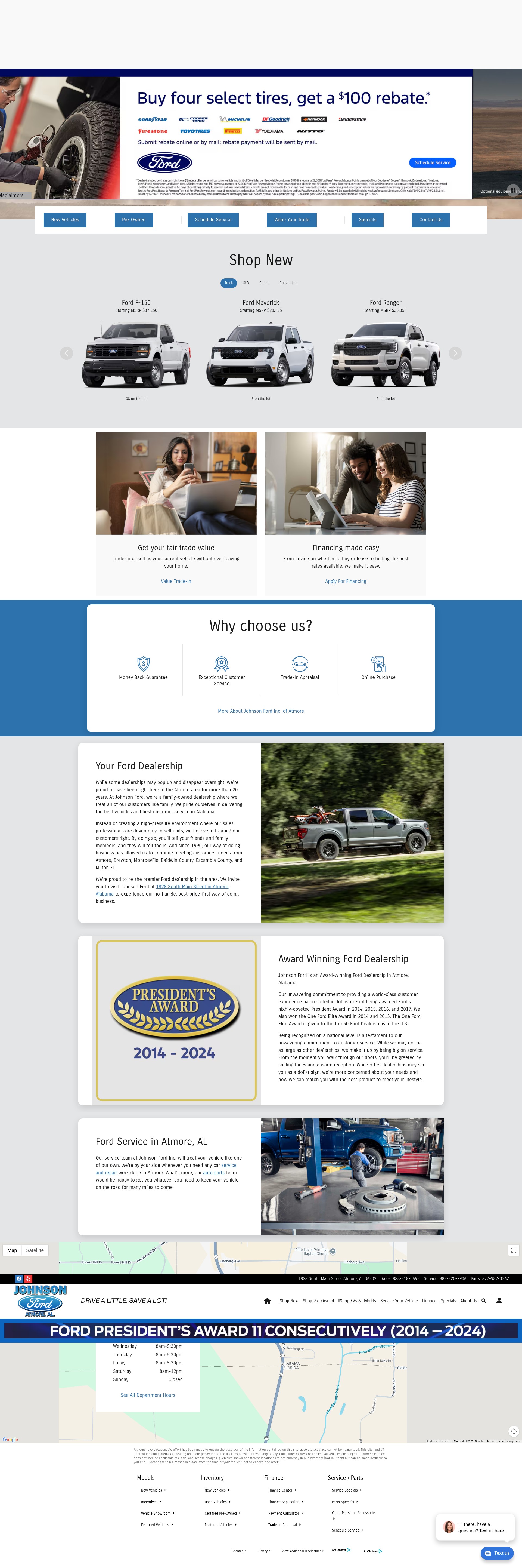 Screenshot of www.jjohnsonford.com