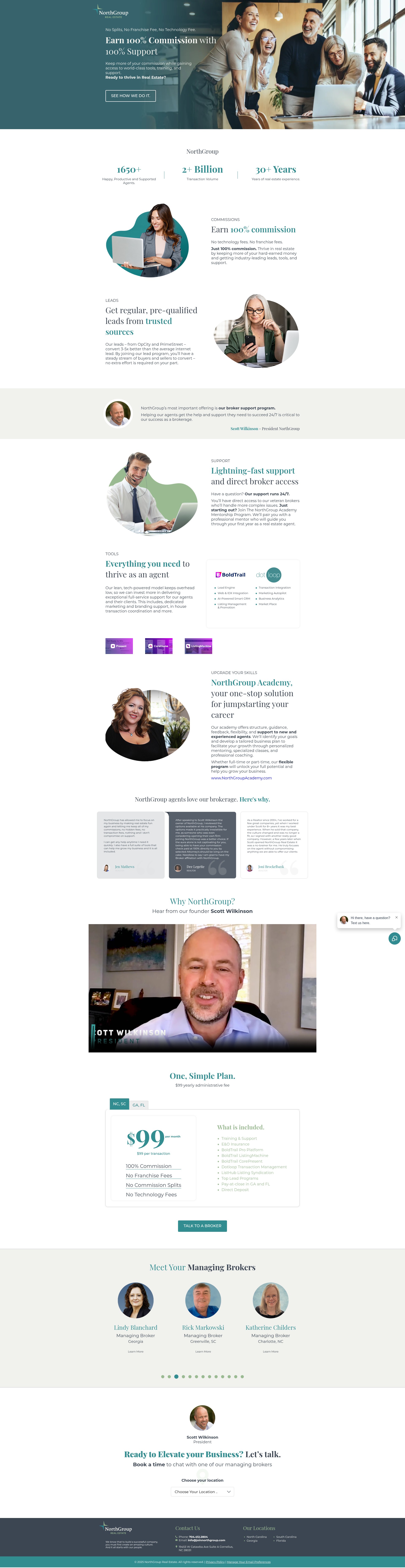 Screenshot of www.joinnorthgroup.com