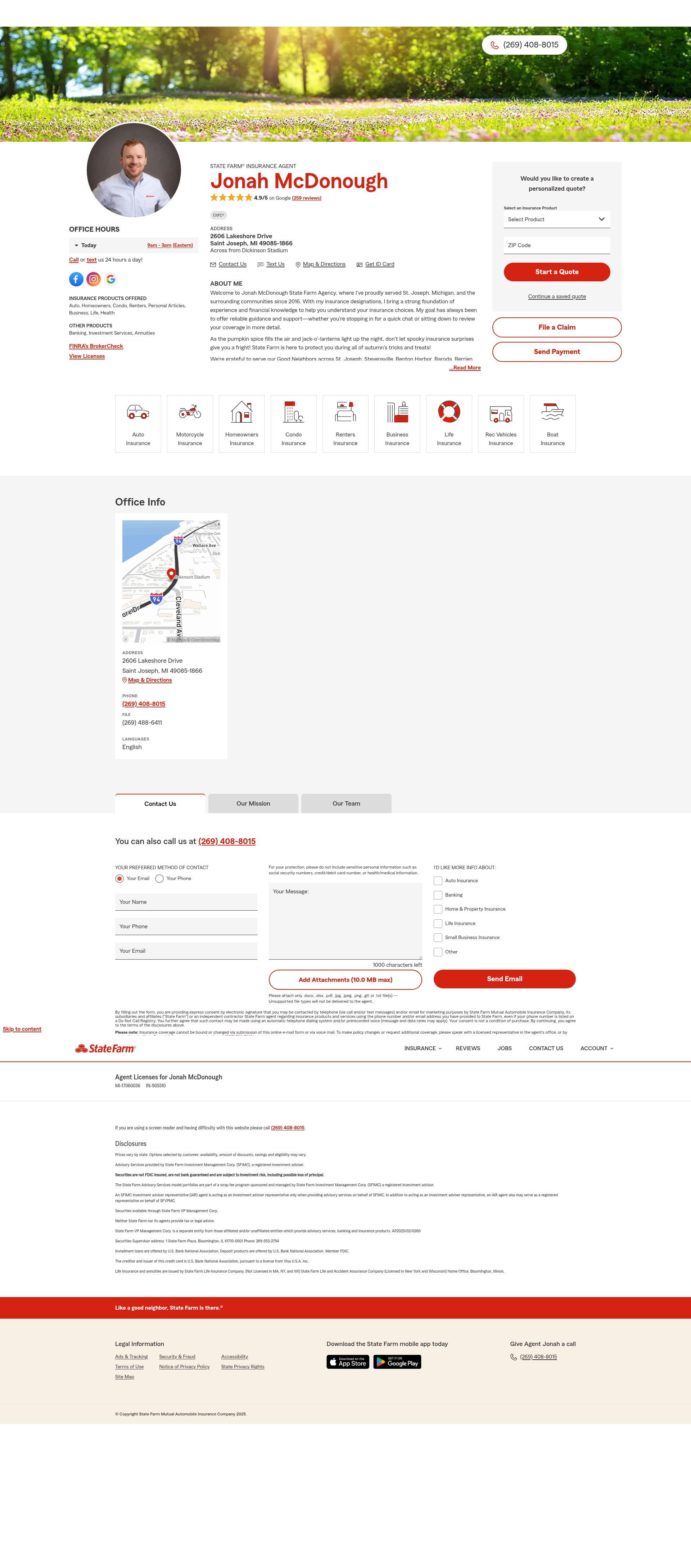 Screenshot of www.jonahismyagent.com