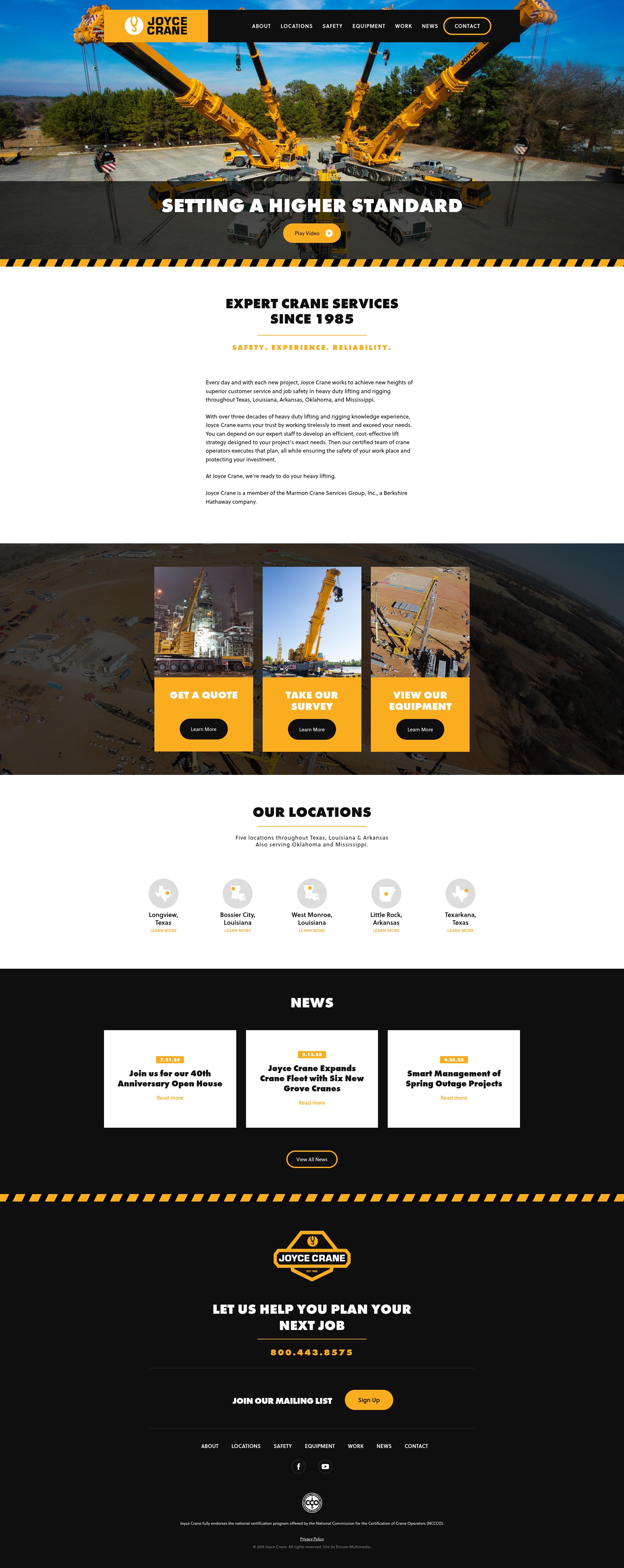 Screenshot of www.joycecrane.com