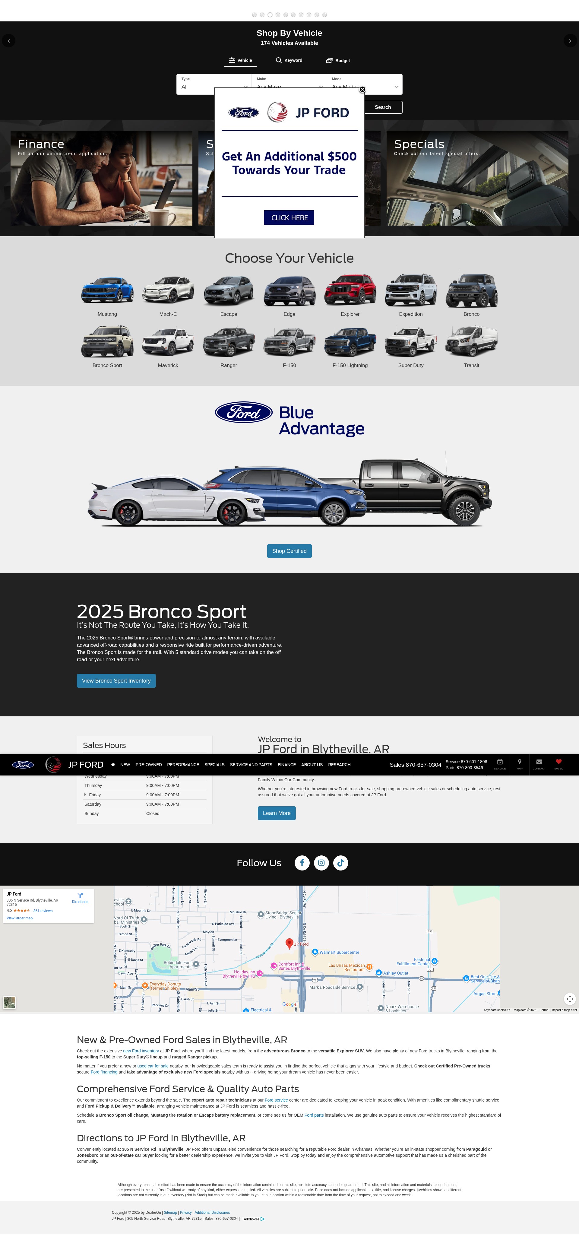 Screenshot of www.jp-ford.com