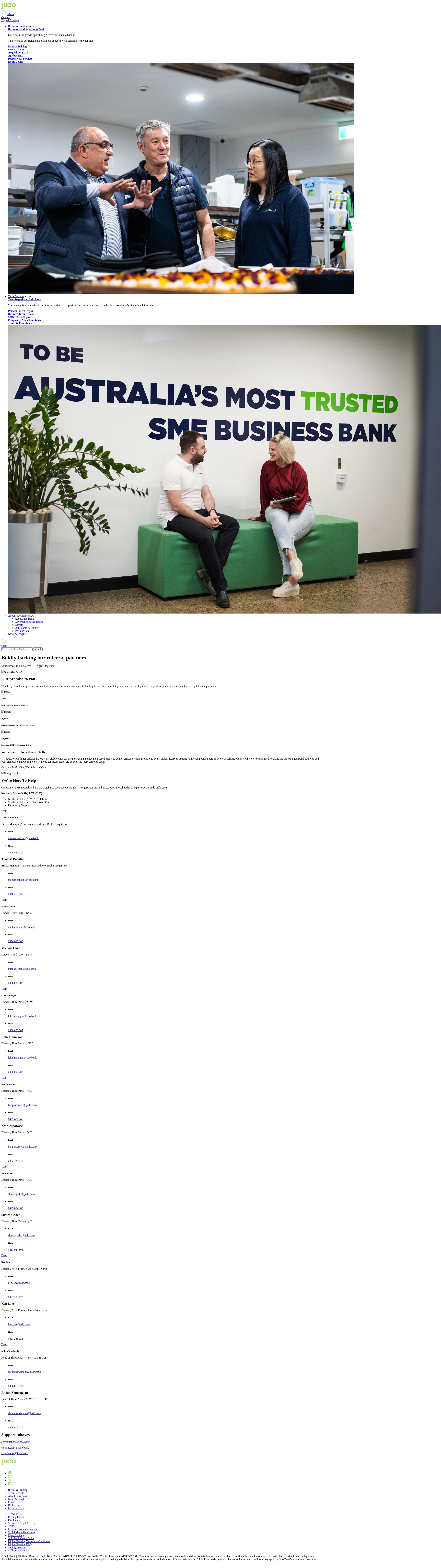 Screenshot of www.judo.bank