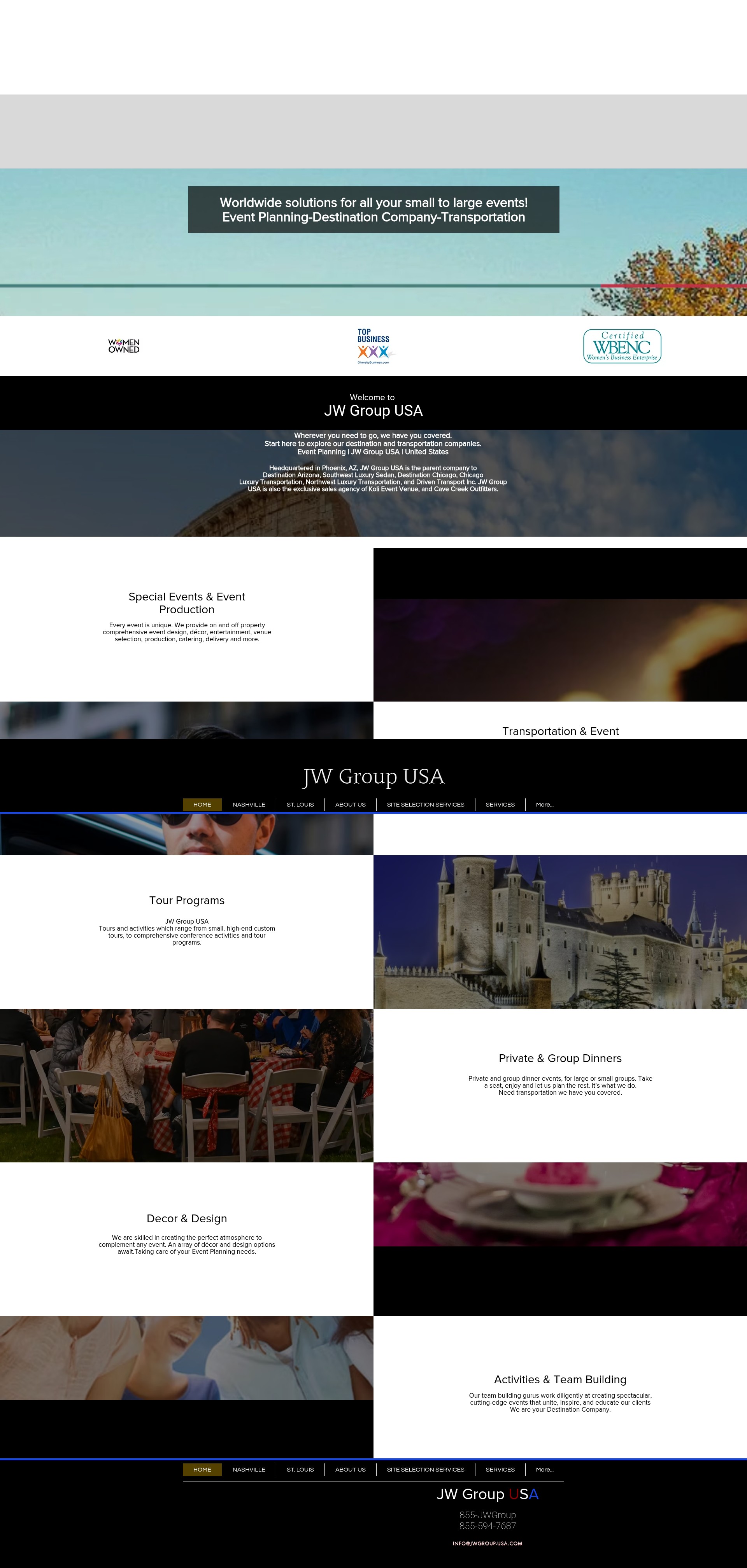 Screenshot of www.jwgroup-usa.com