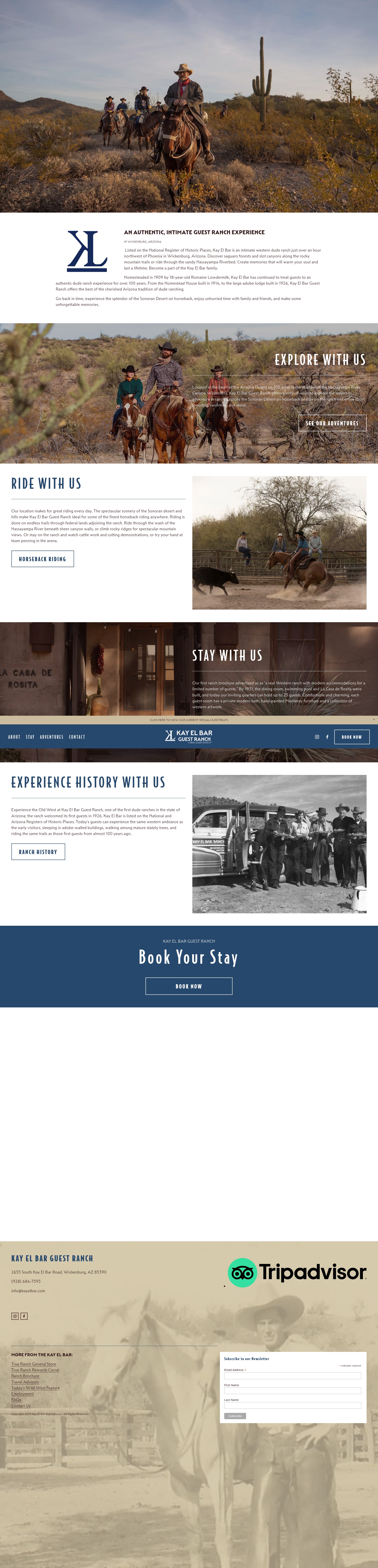 Screenshot of www.kayelbar.com