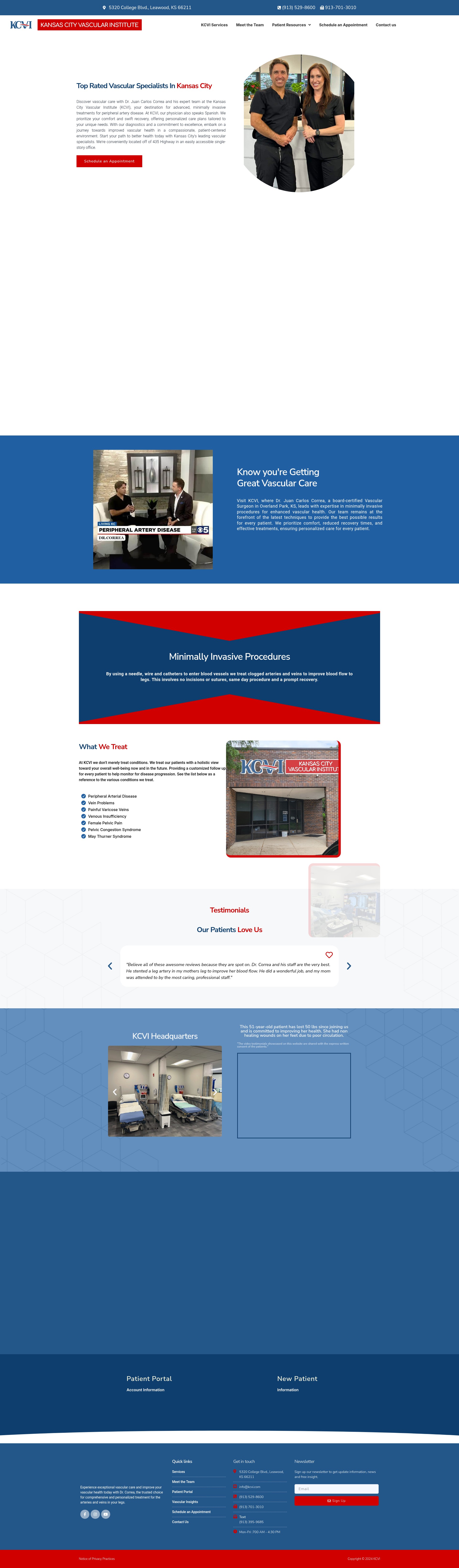 Screenshot of www.kcvi.com