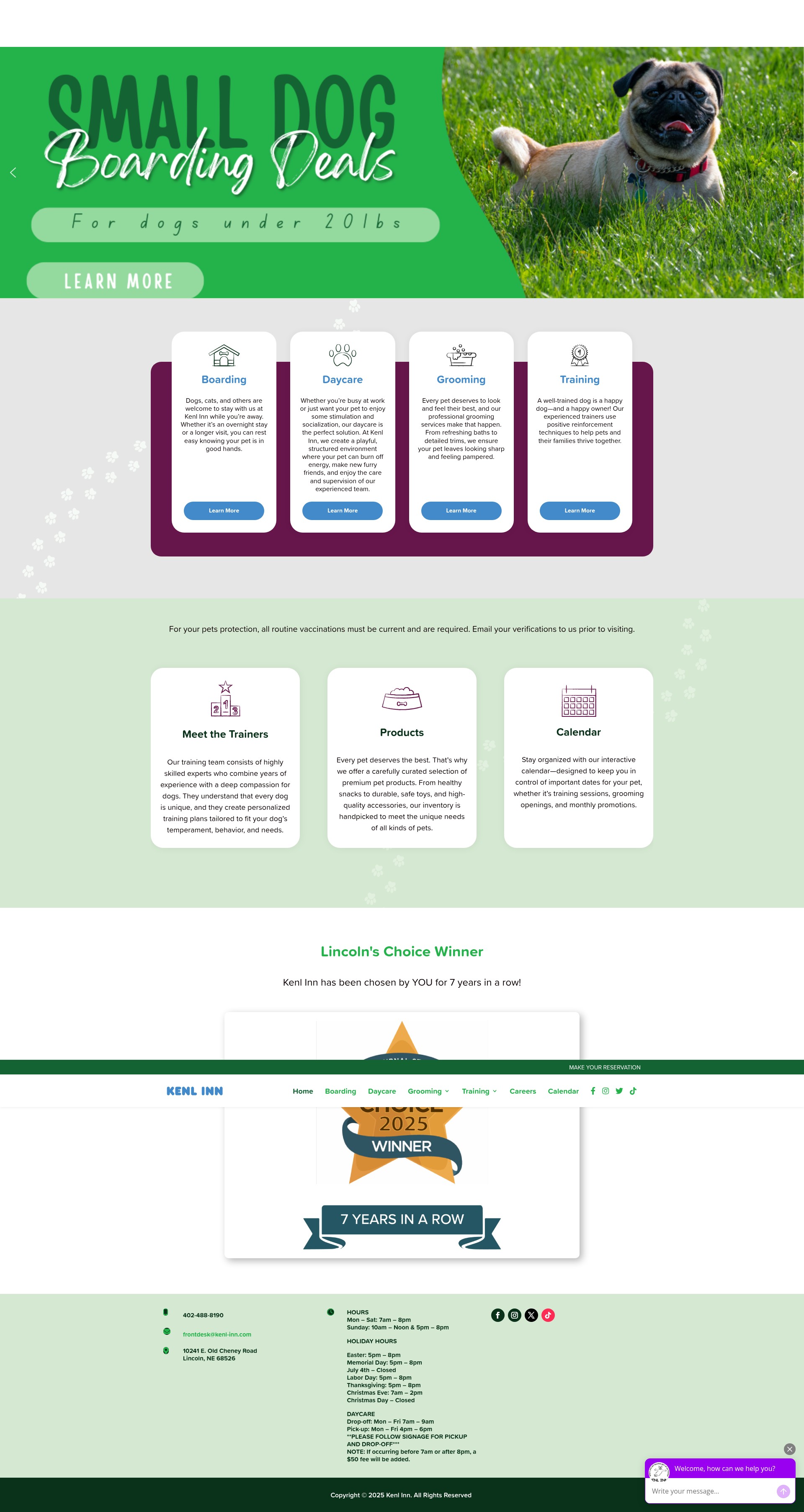 Screenshot of www.kenl-inn.com