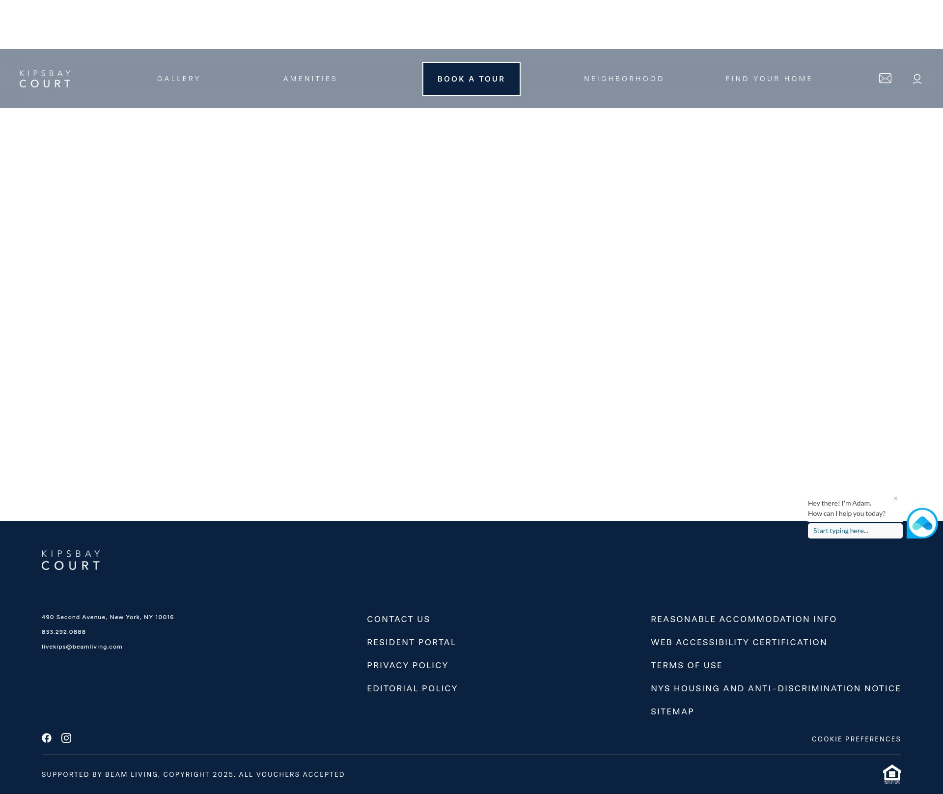 Screenshot of www.kipsbaycourt.com
