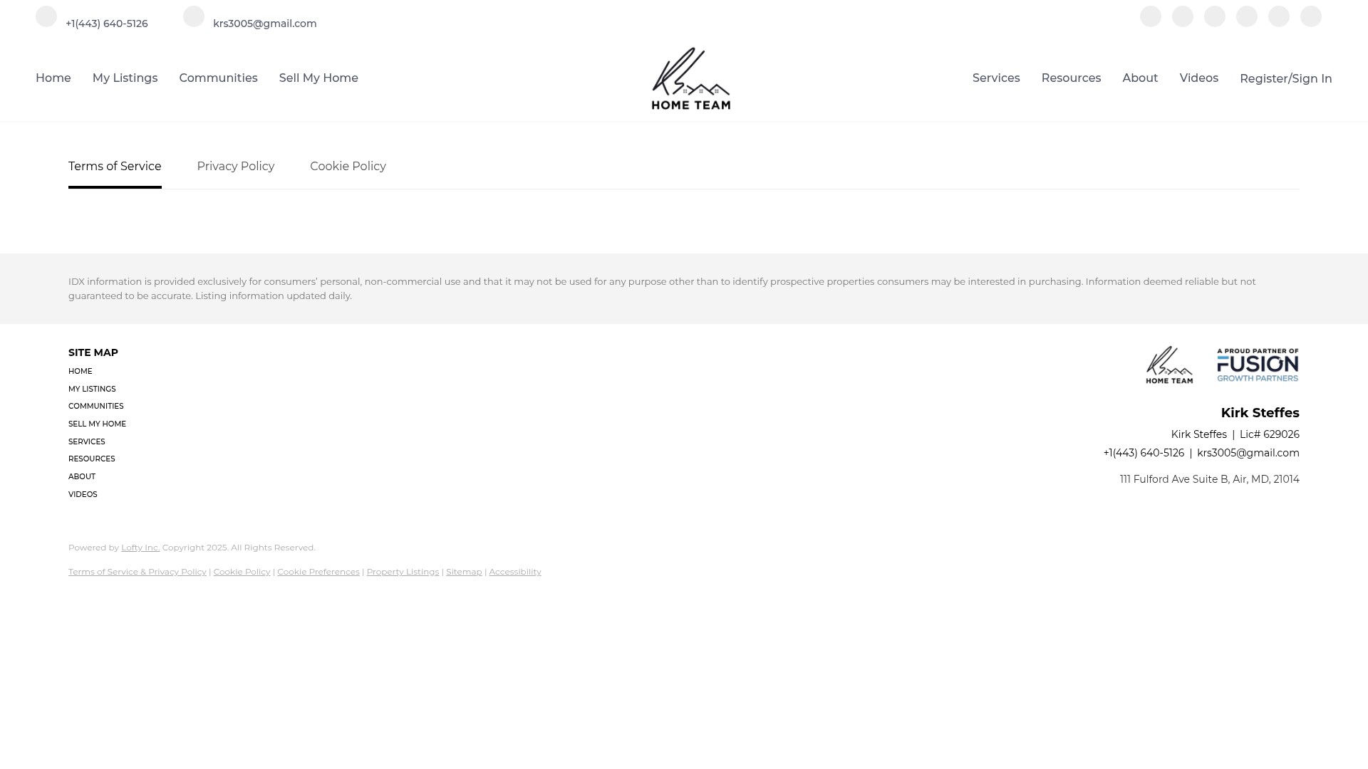 Screenshot of www.kirksoldit.com