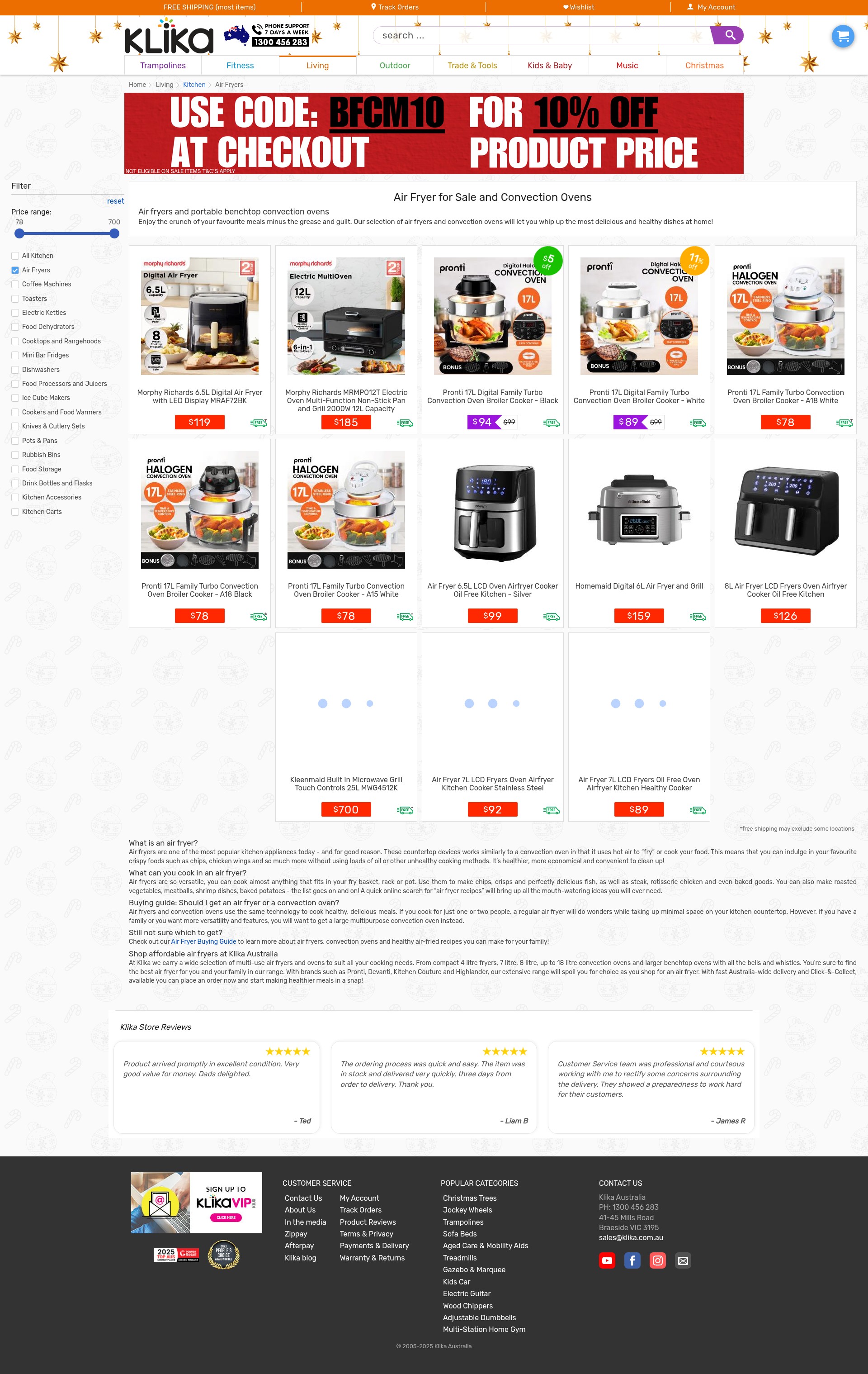 Screenshot of www.klika.com.au