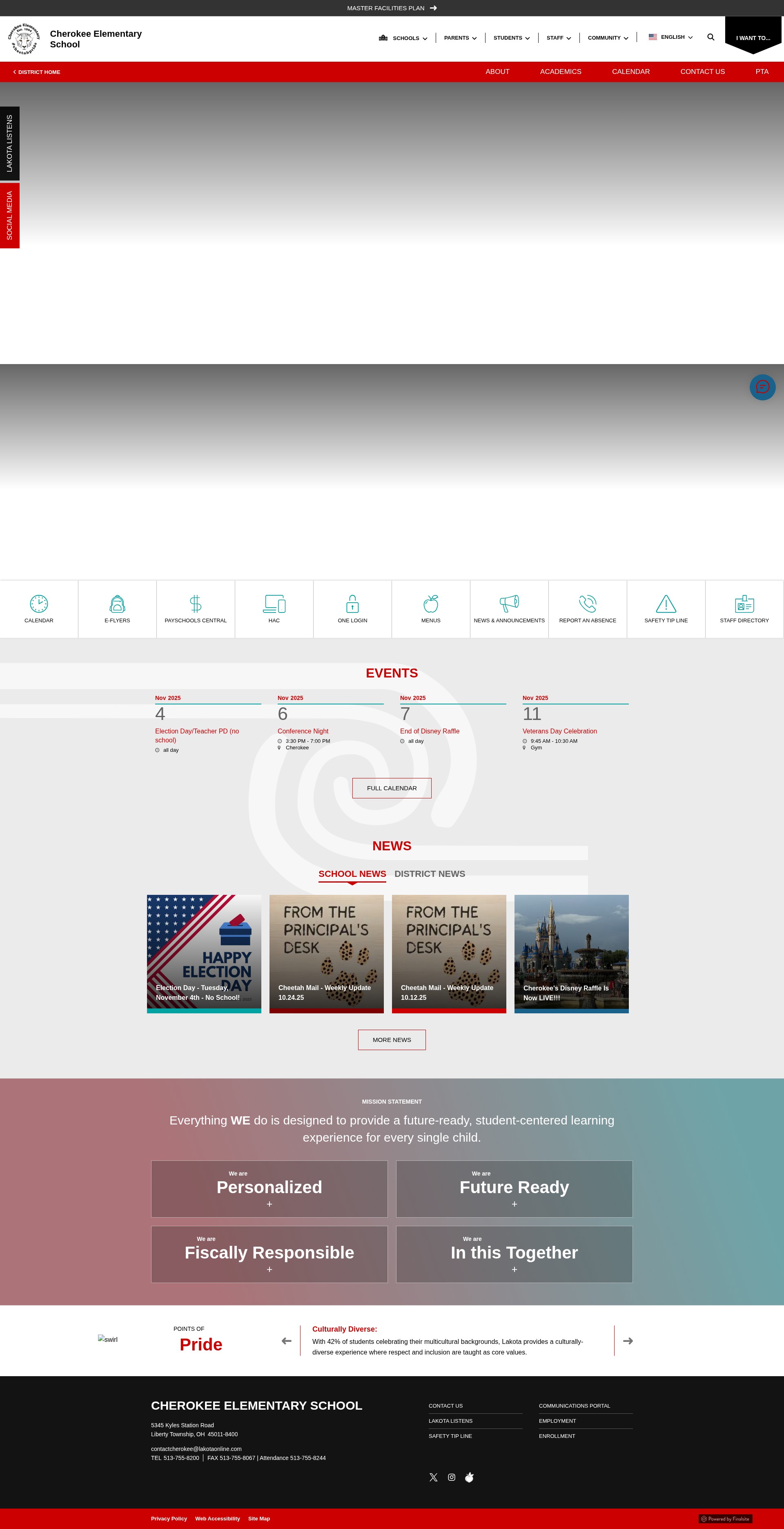 Screenshot of www.lakotaonline.com