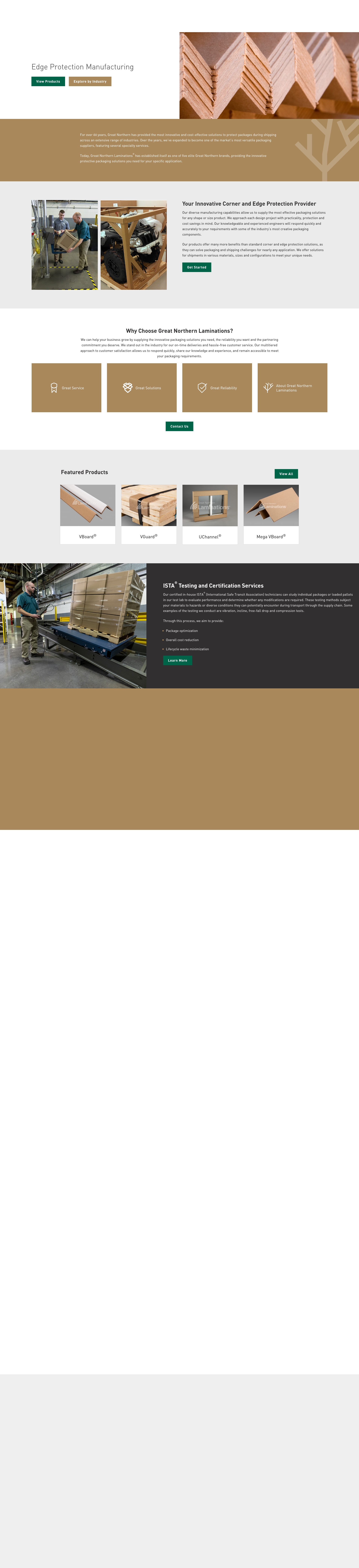 Screenshot of www.laminationsonline.com