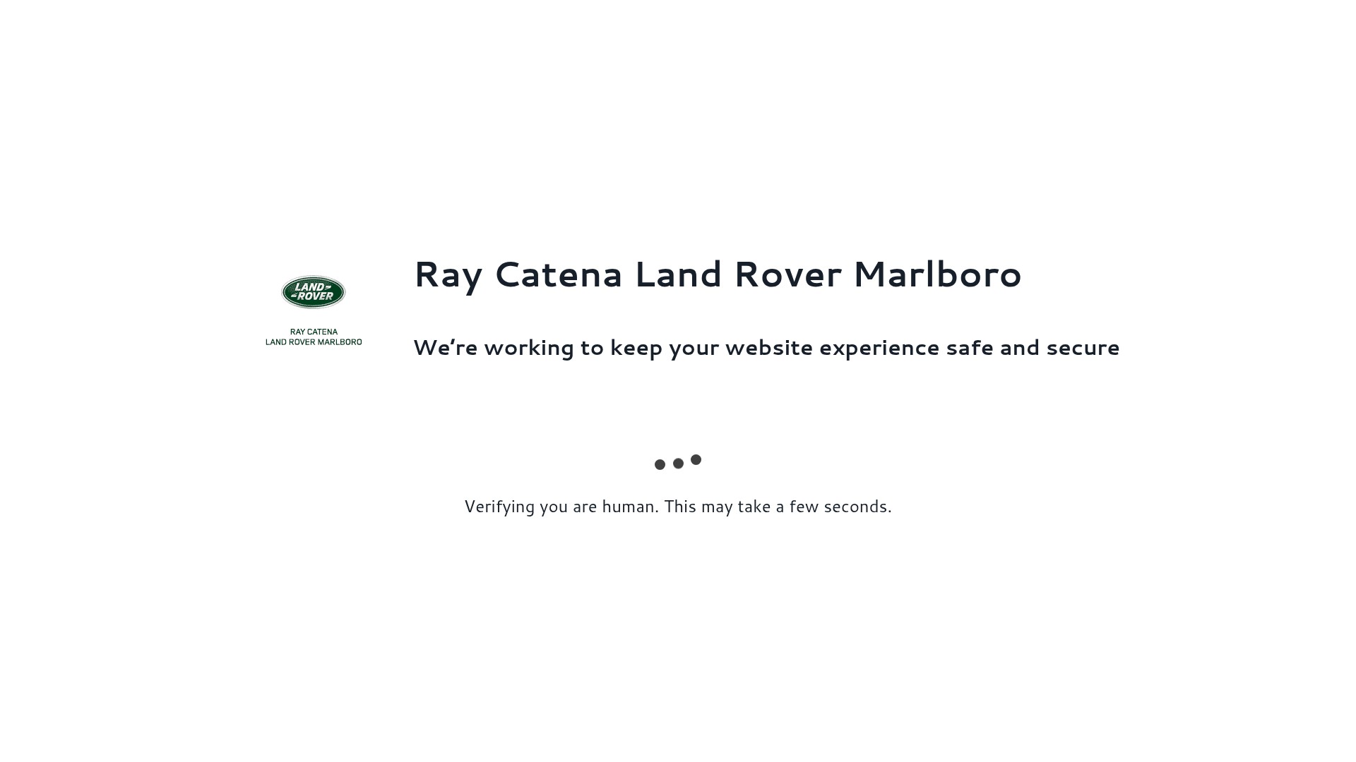 Screenshot of www.landrovermarlboro.com