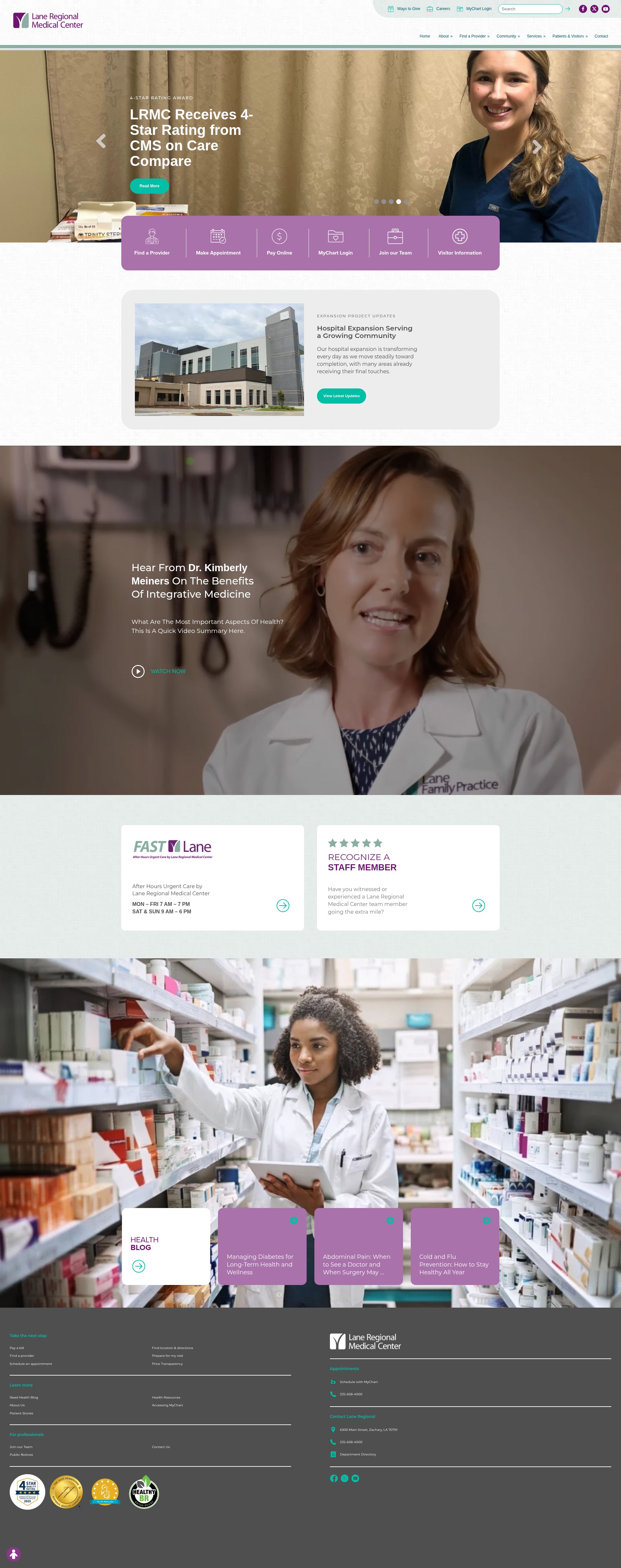 Screenshot of www.lanermc.org