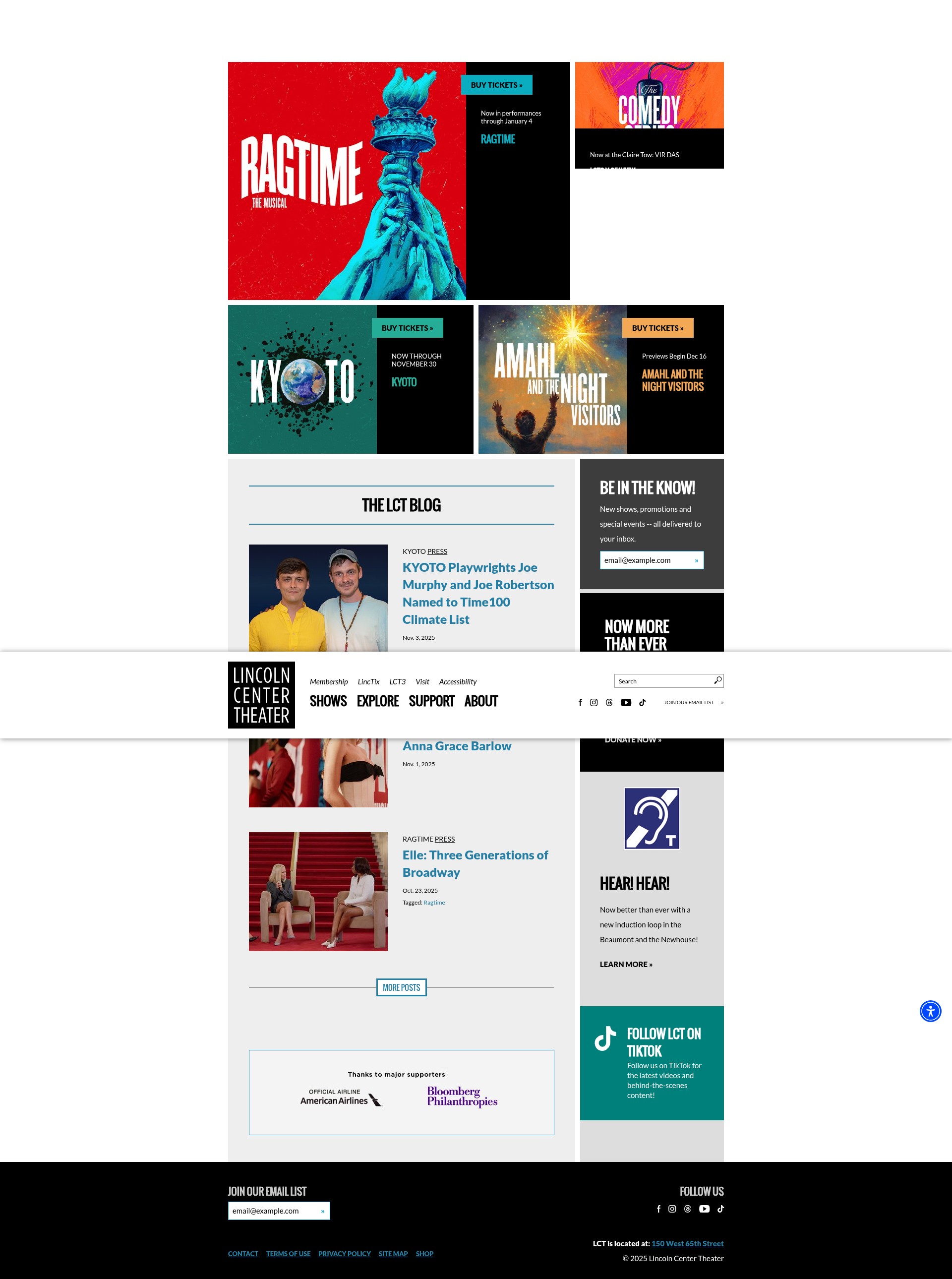 Screenshot of www.lct.org