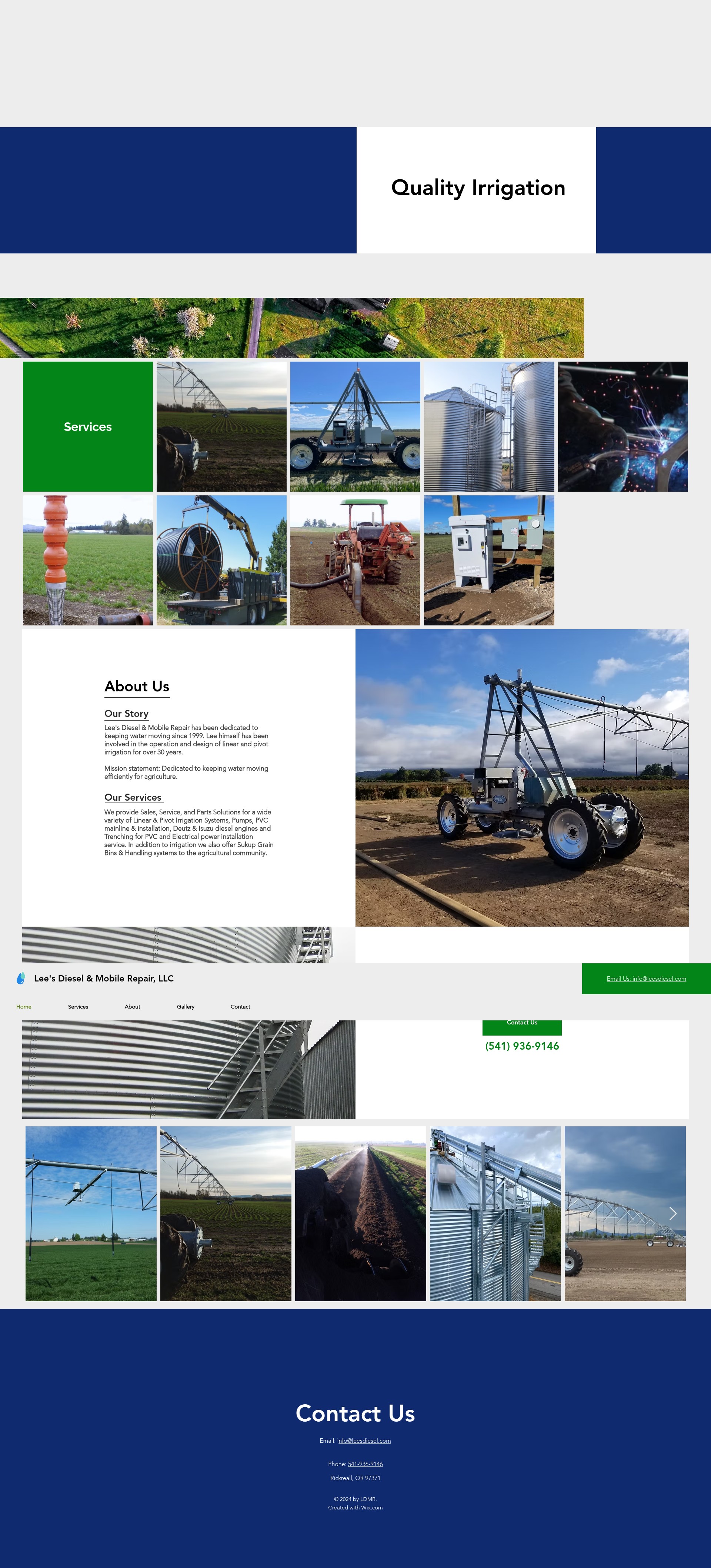 Screenshot of www.leesdiesel.com