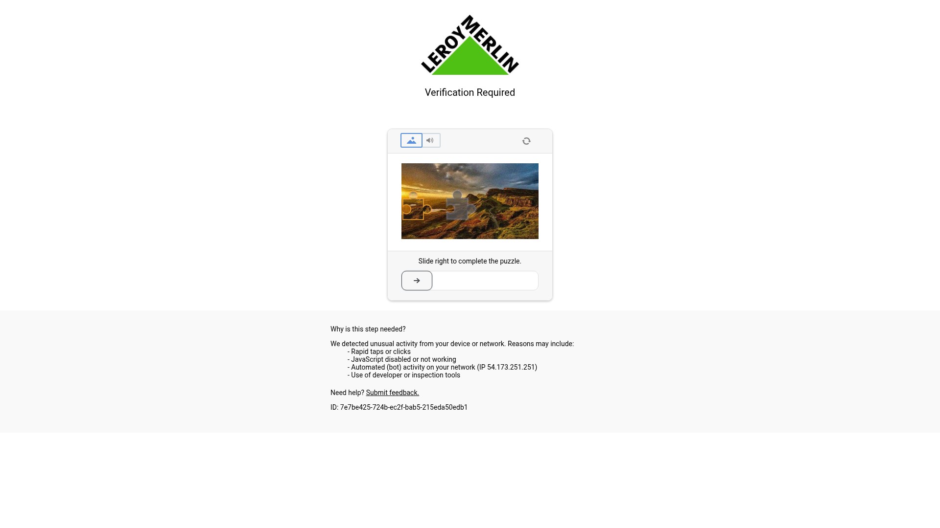 Screenshot of www.leroymerlin.es