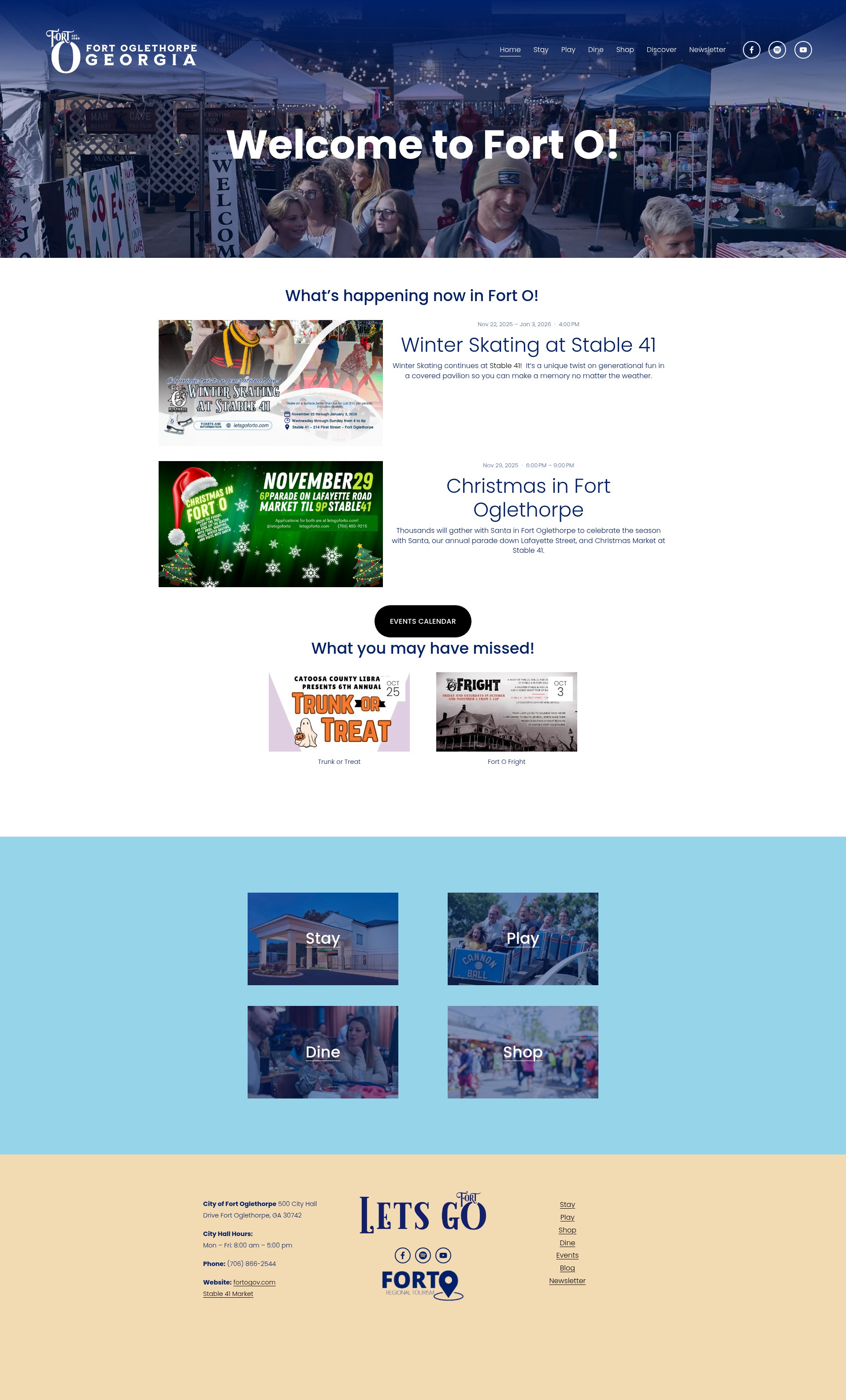 Screenshot of www.letsgoforto.com