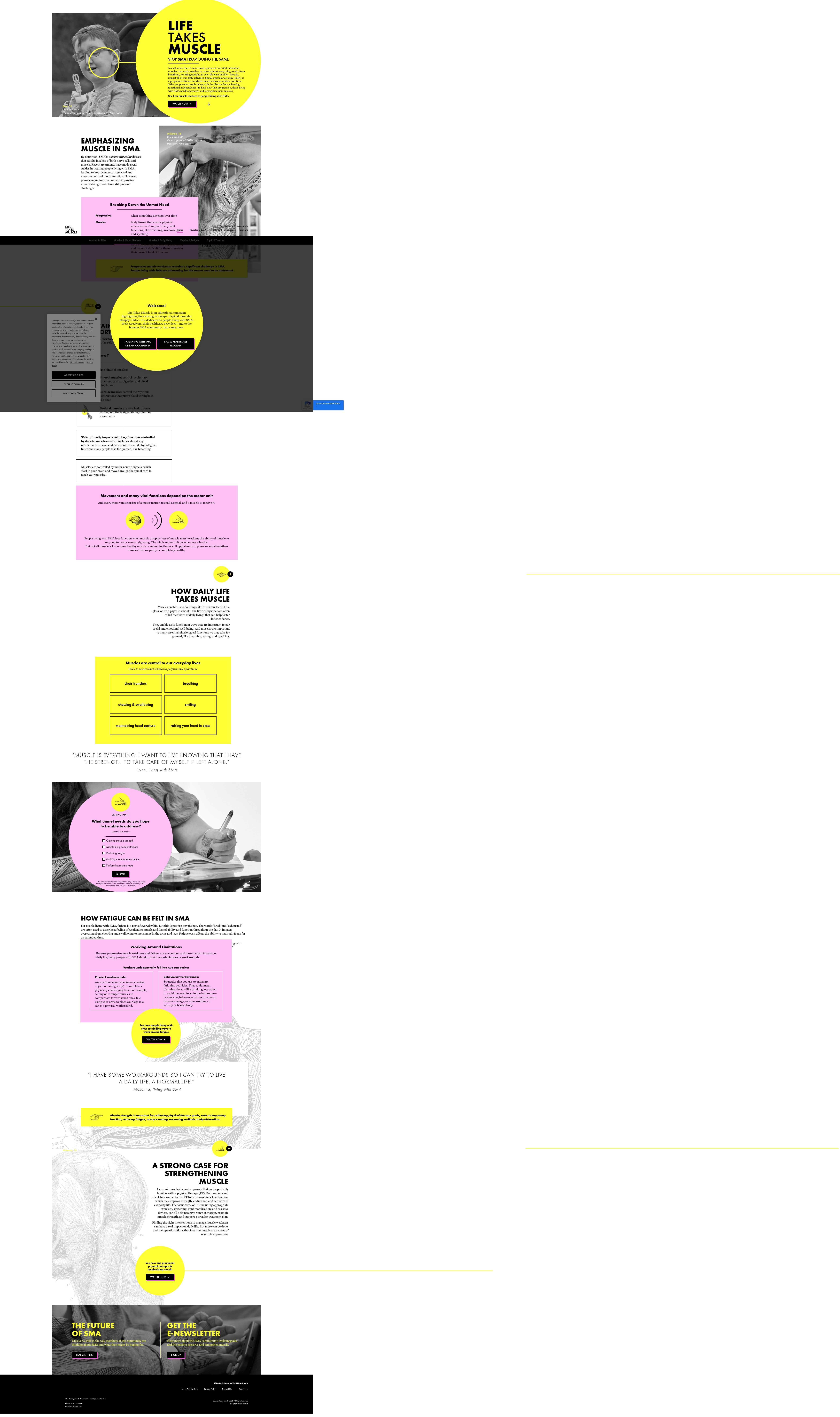 Screenshot of www.lifetakesmuscle.com