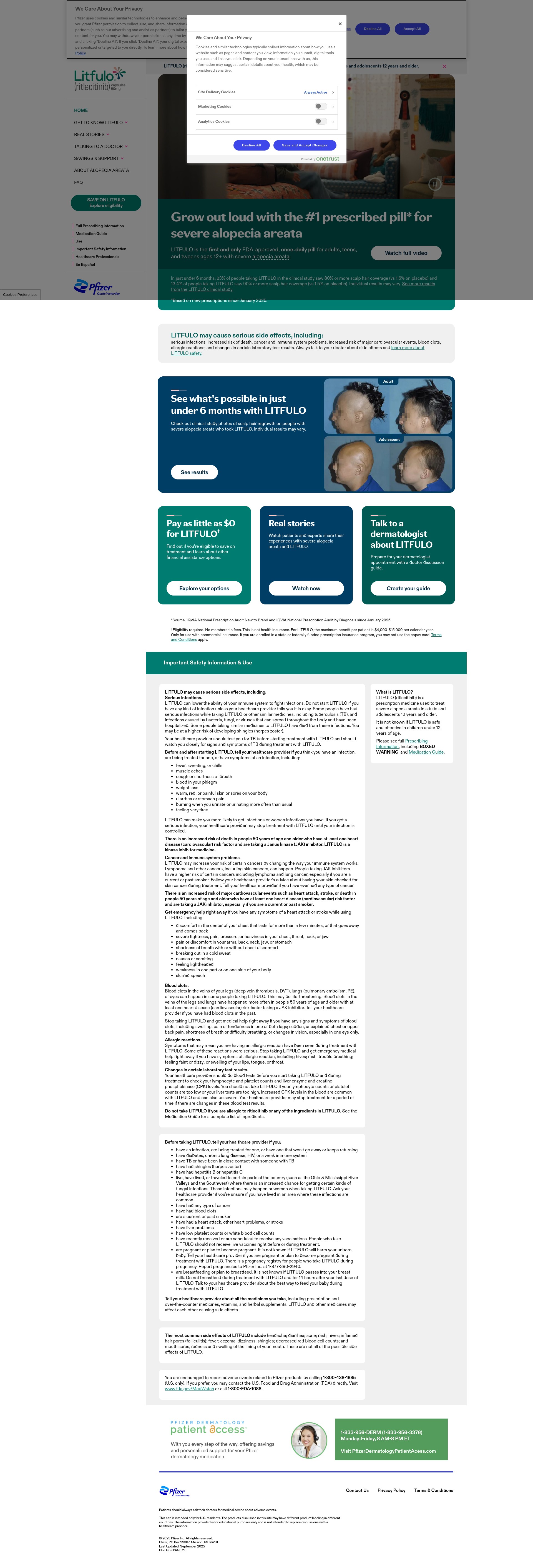 Screenshot of www.litfulo.com