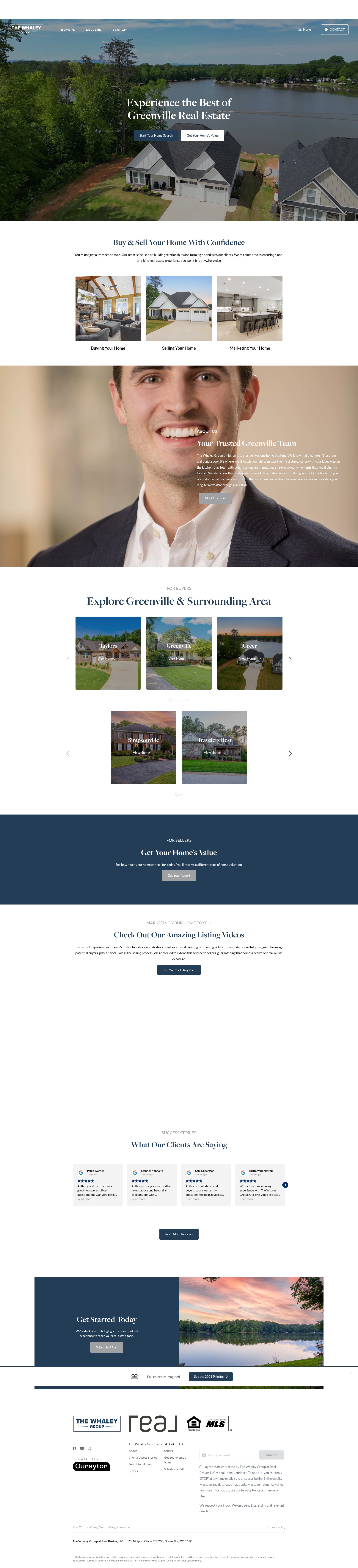 Screenshot of www.livingingreenvillesc.com