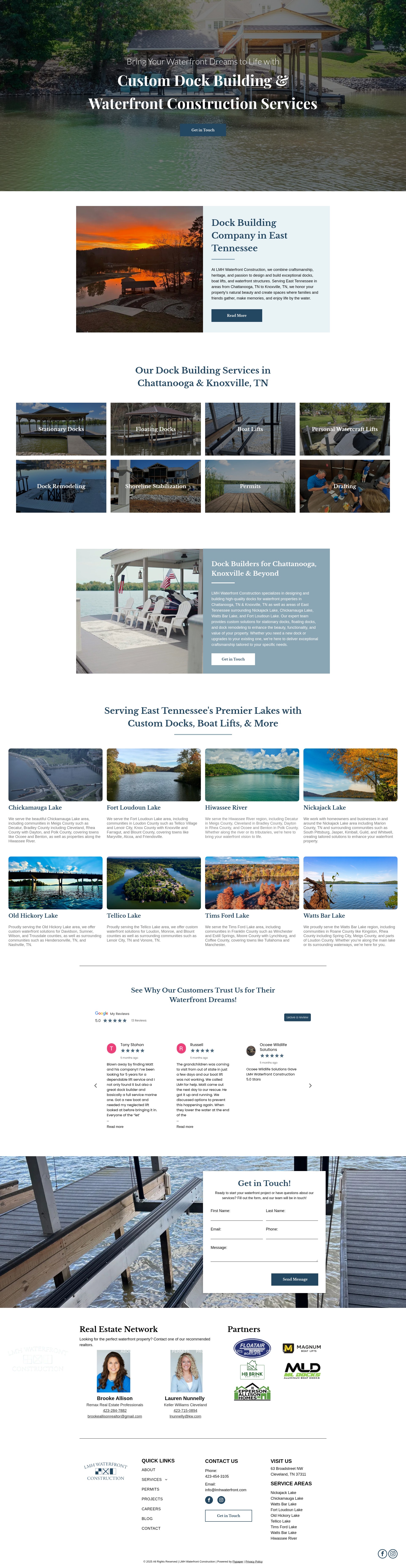 Screenshot of www.lmhwaterfront.com