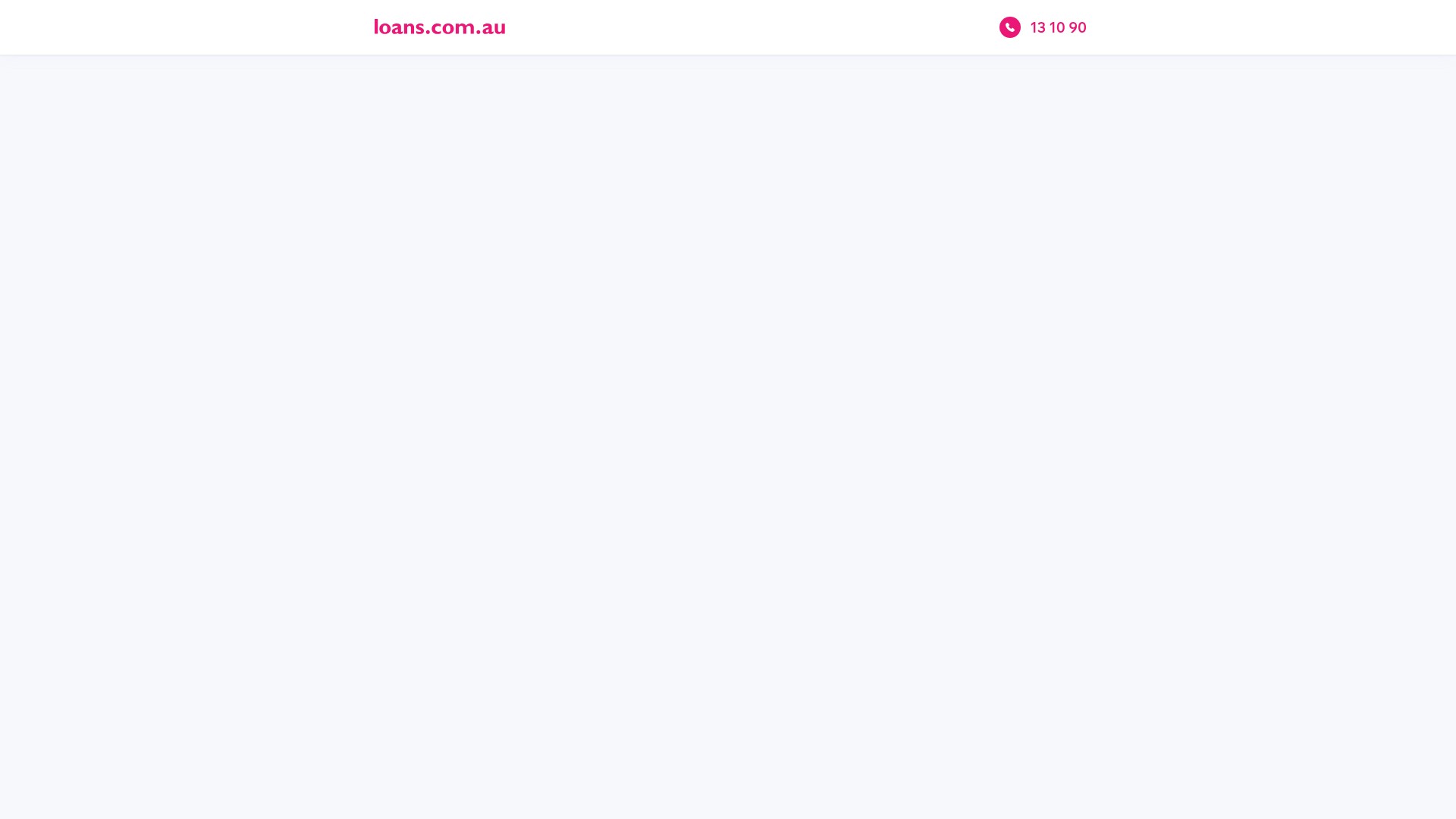 Screenshot of www.loans.com.au