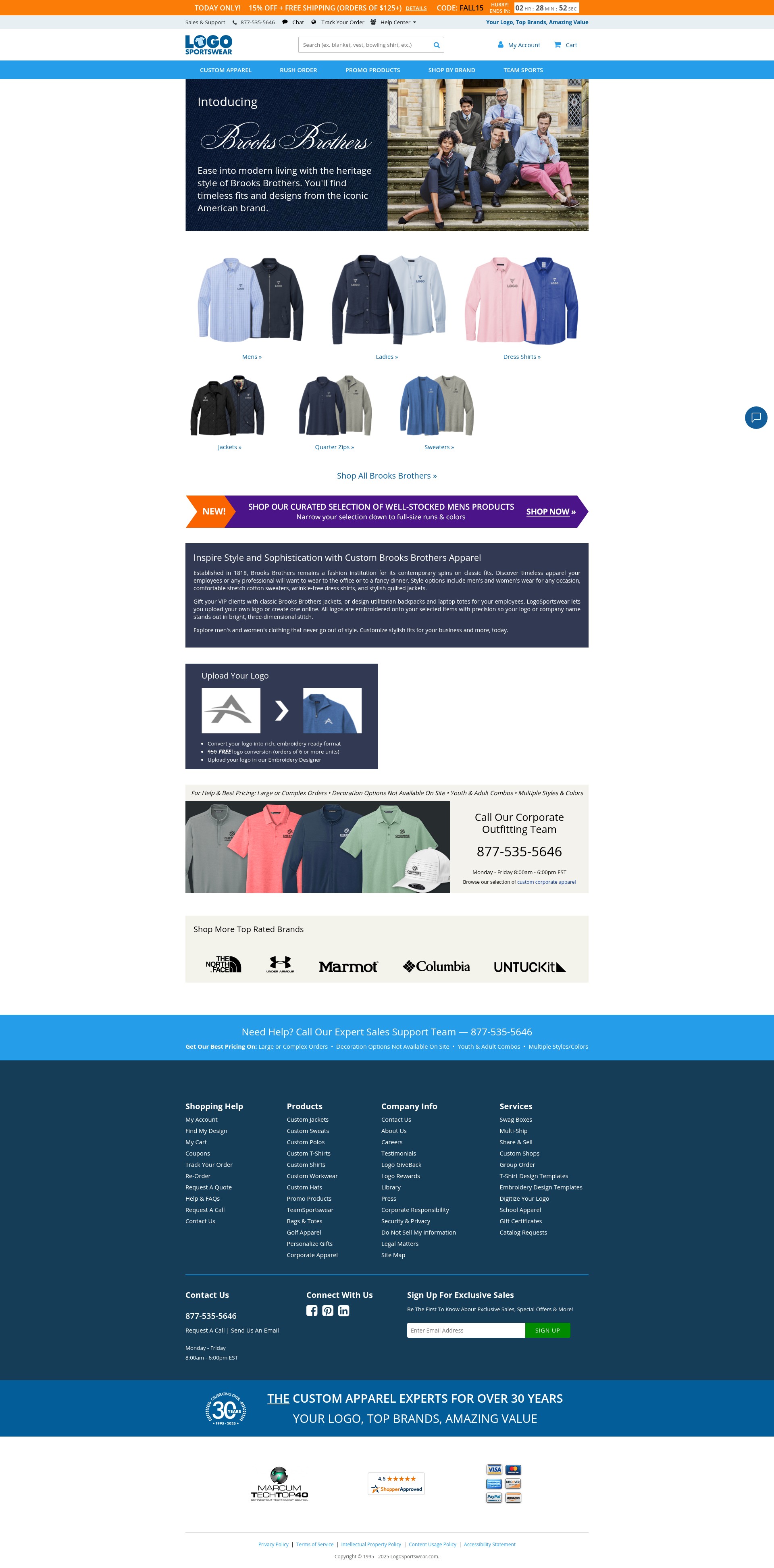 Screenshot of www.logosoftwear.com