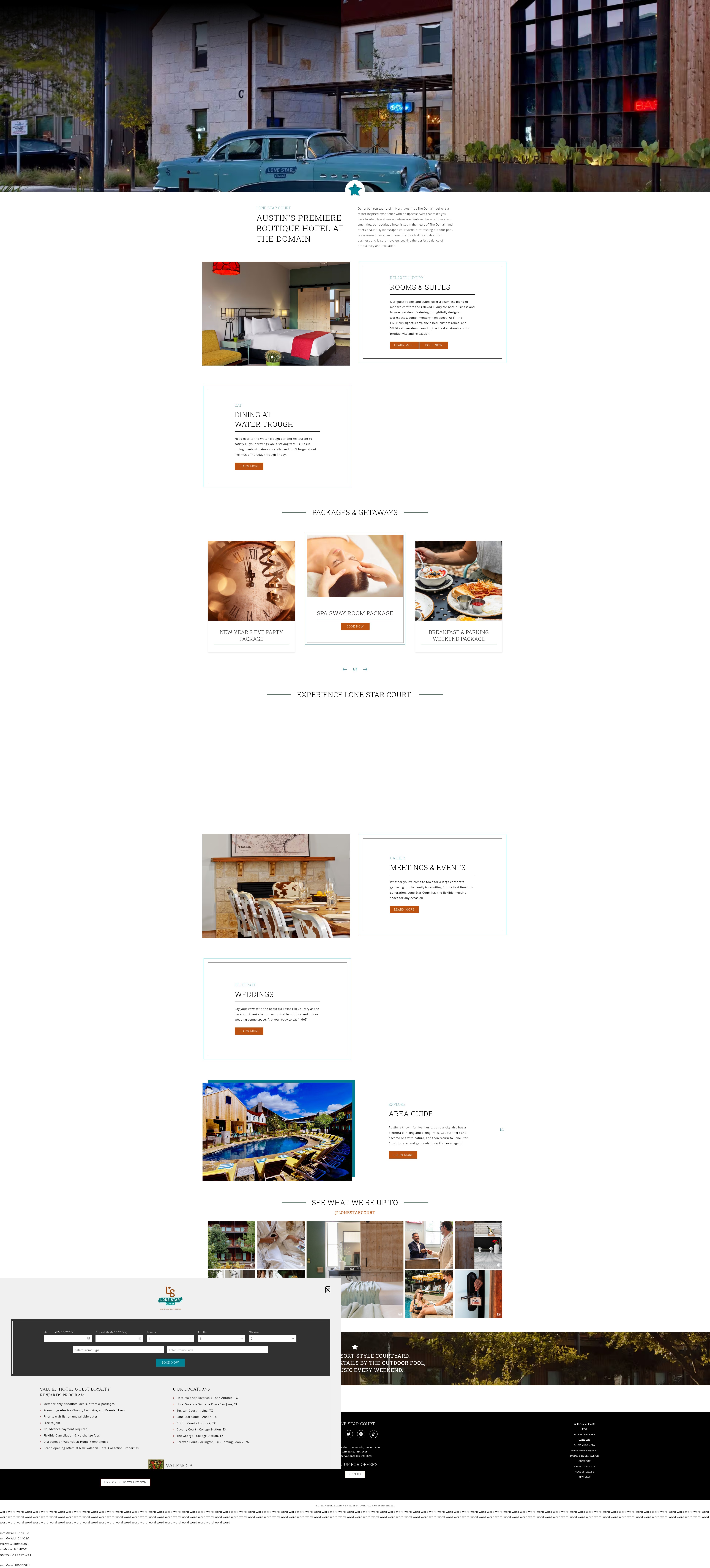 Screenshot of www.lonestarcourt.com