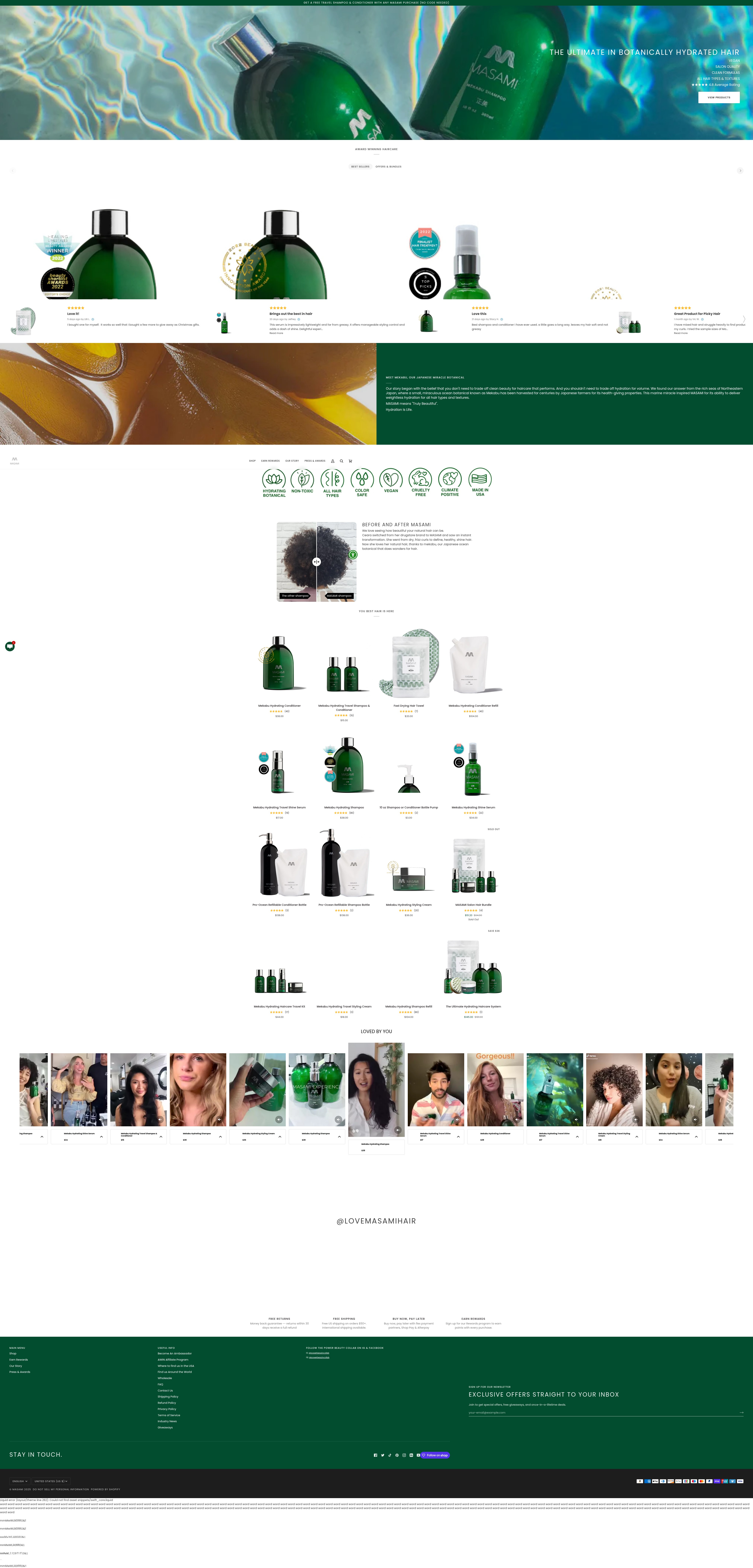Screenshot of www.lovemasami.com
