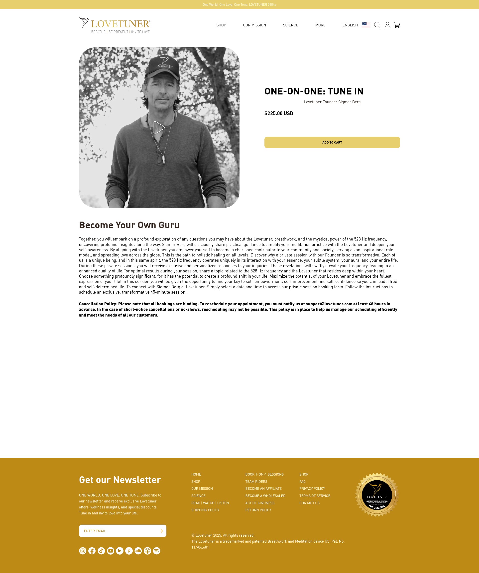 Screenshot of www.lovetuner.com