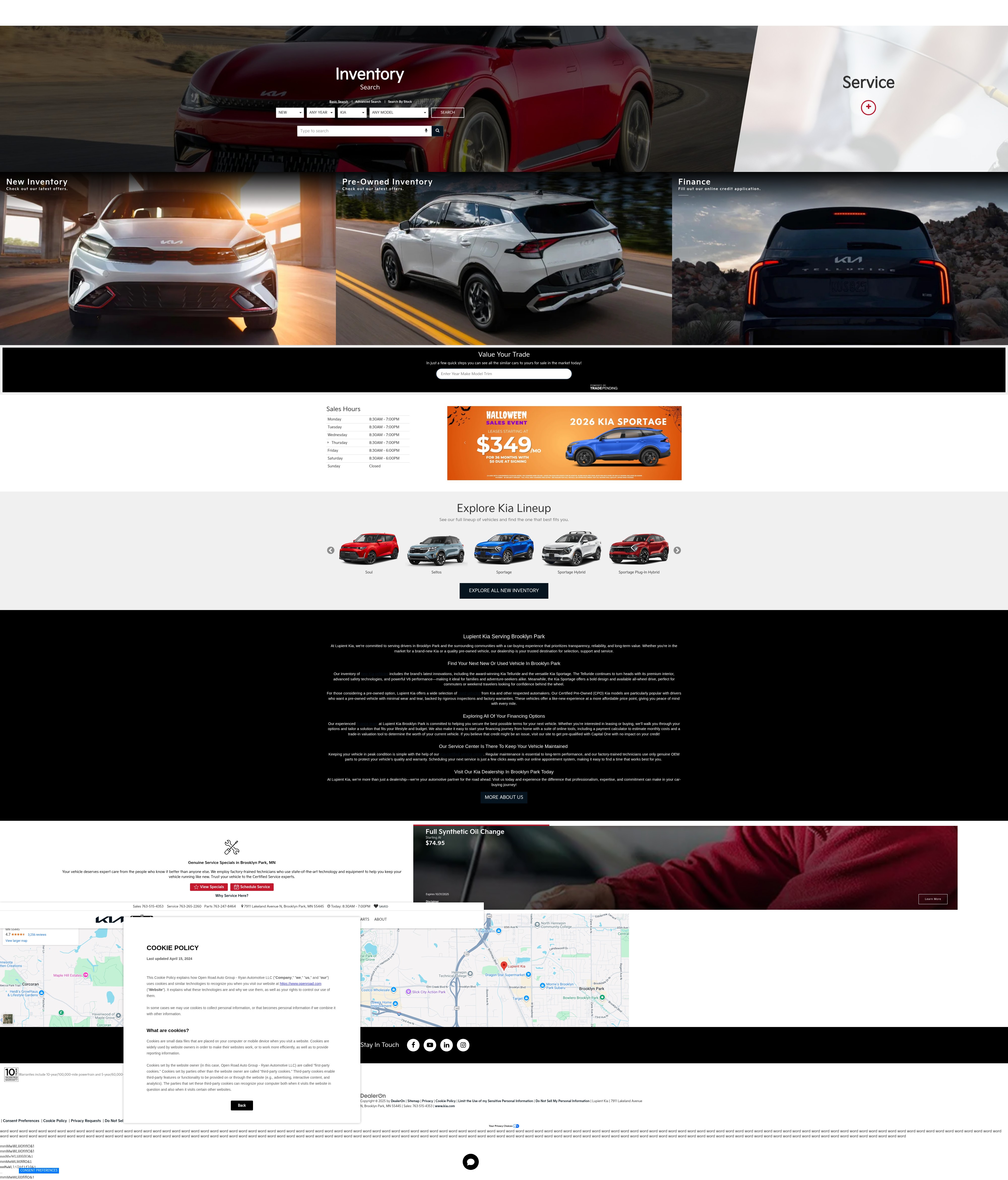 Screenshot of www.lupientkia.com