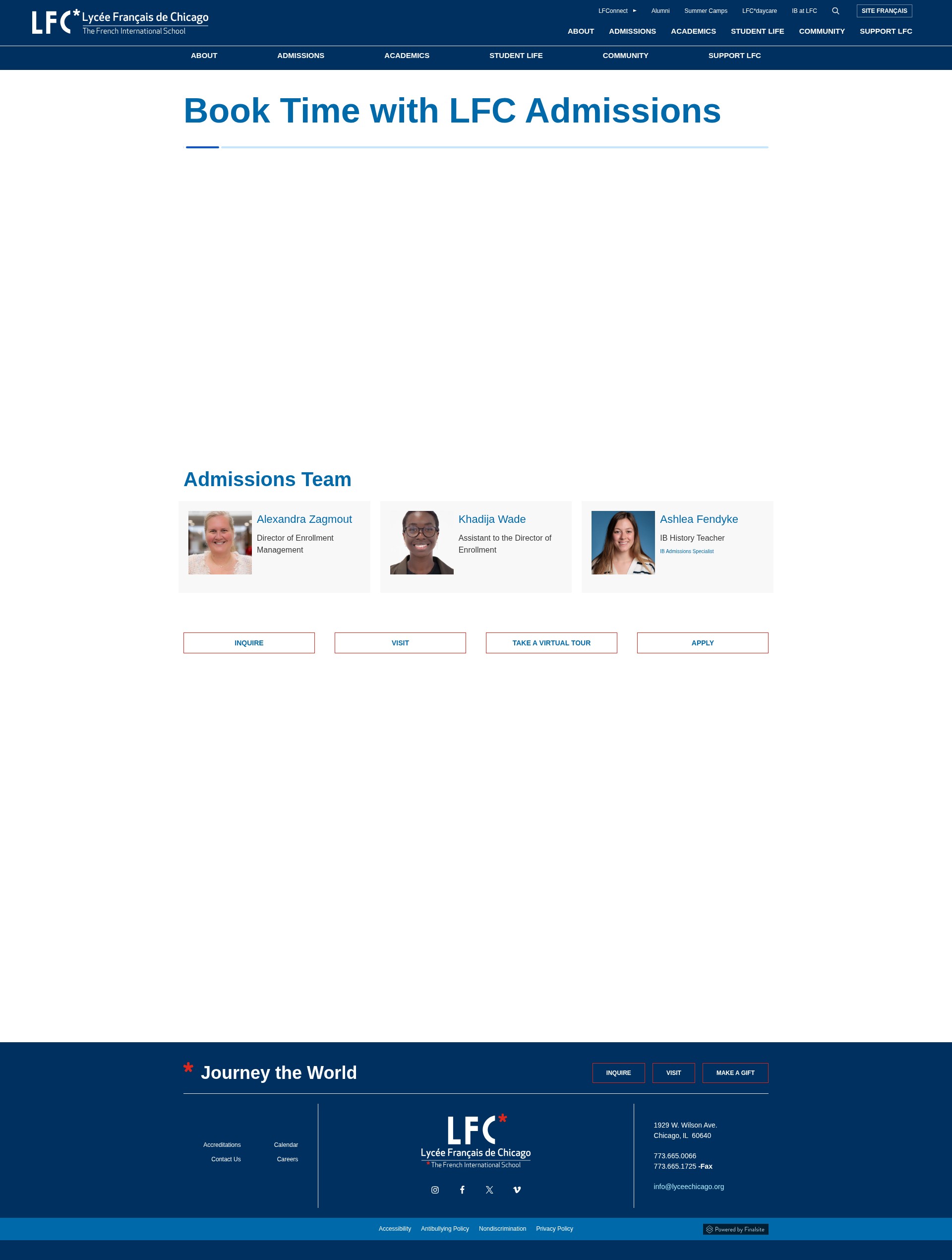 Screenshot of www.lyceechicago.org