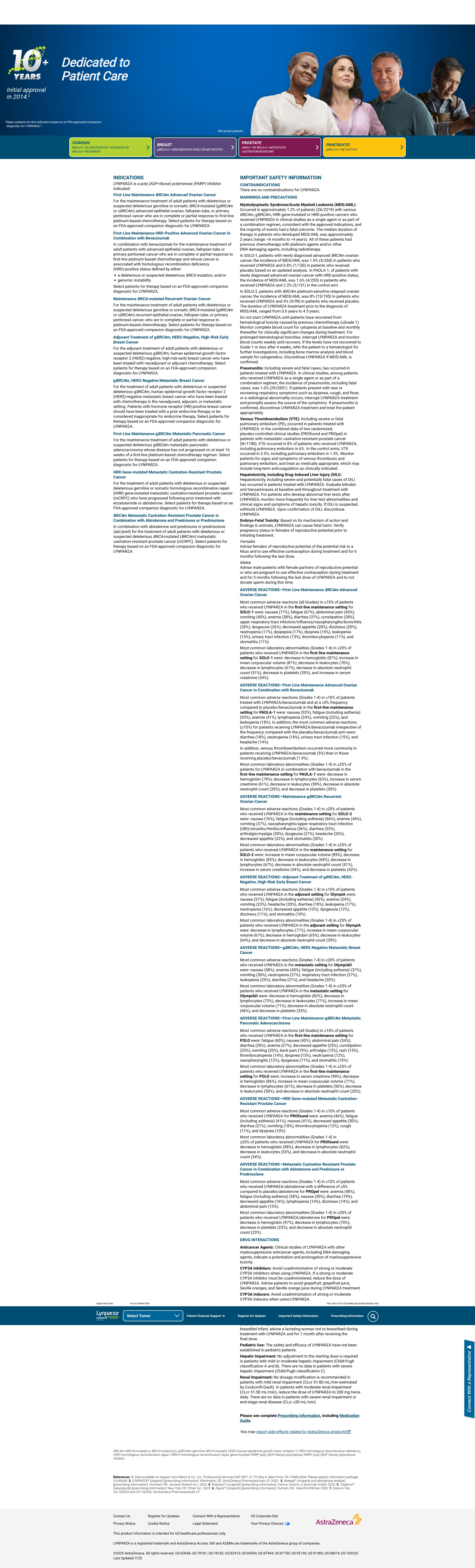 Screenshot of www.lynparzahcp.com