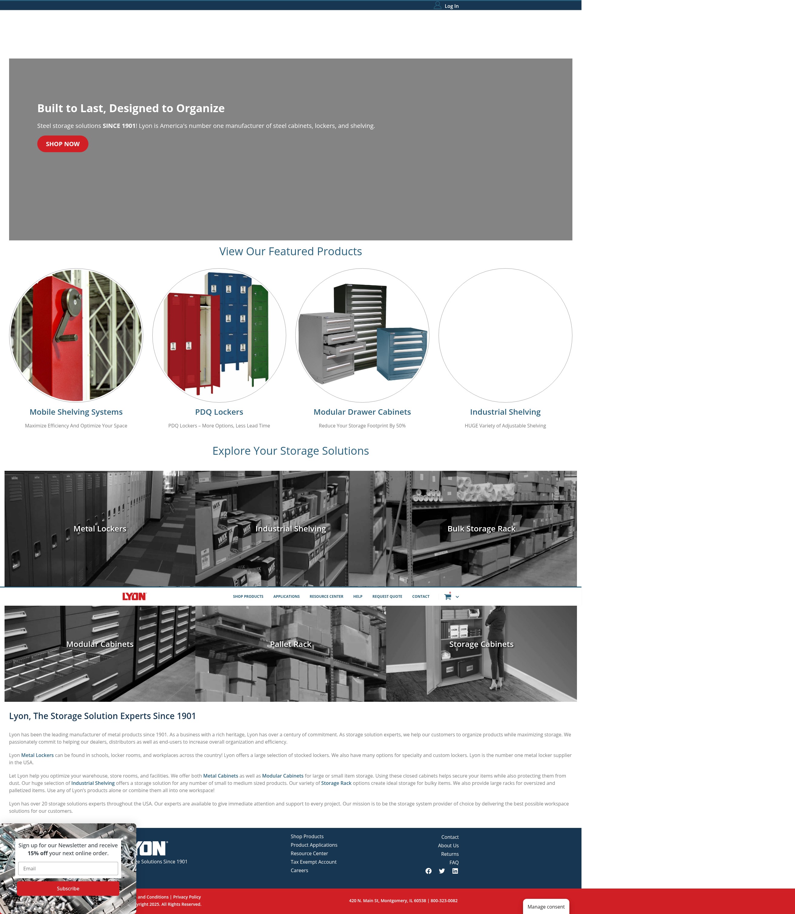 Screenshot of www.lyonworkspace.com