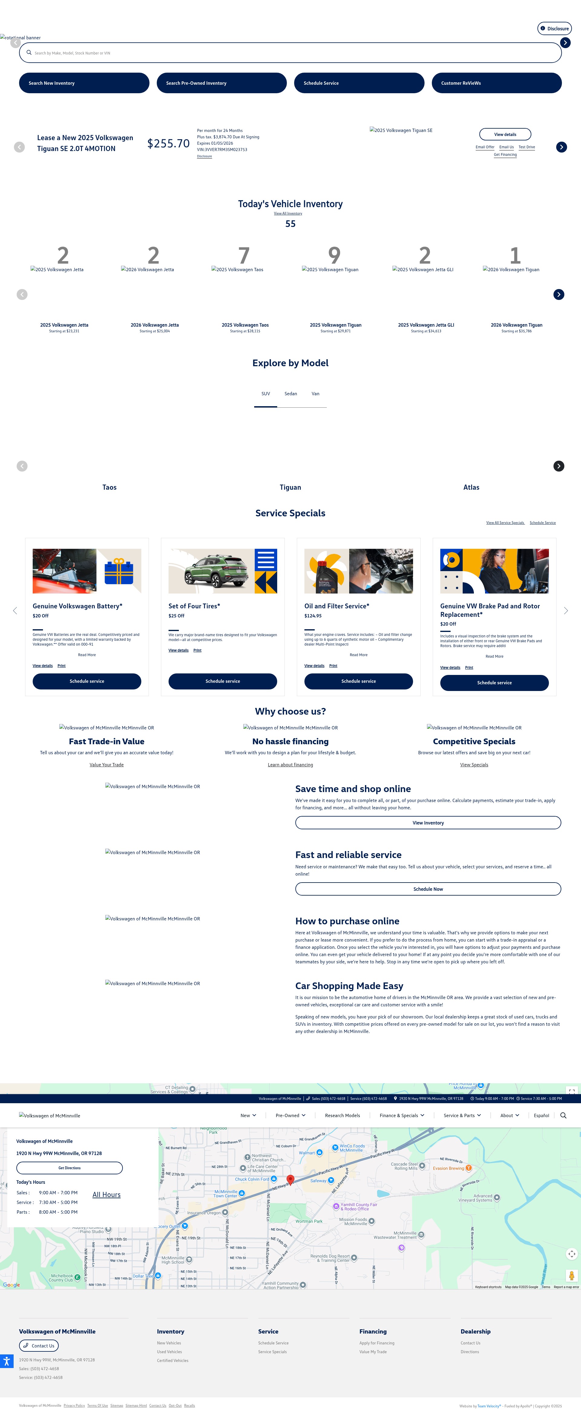 Screenshot of www.macvw.com