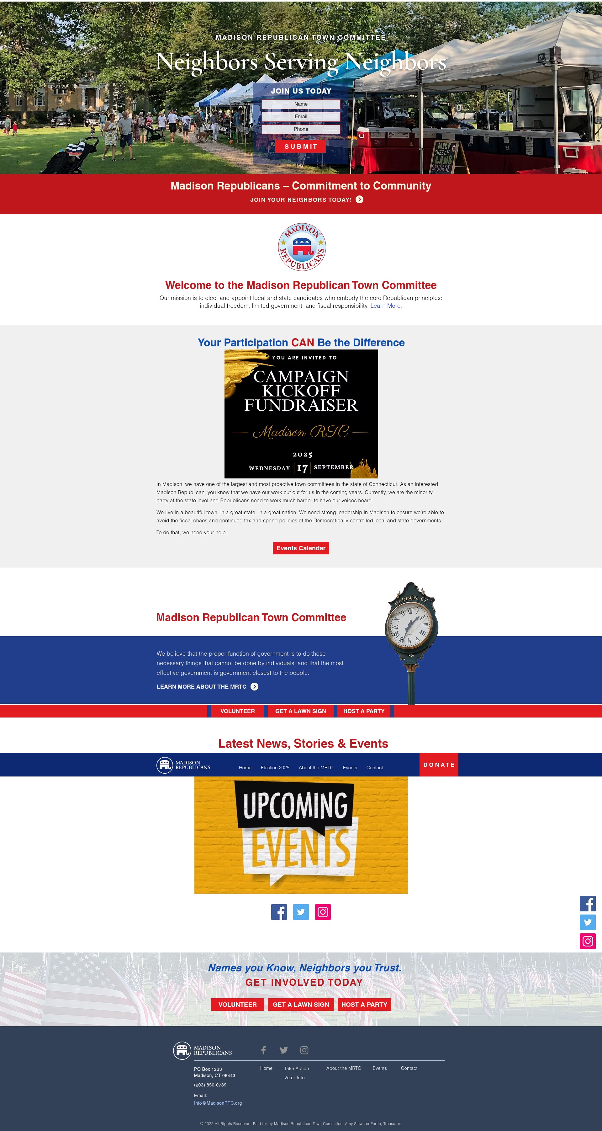 Screenshot of www.madisonrtc.org