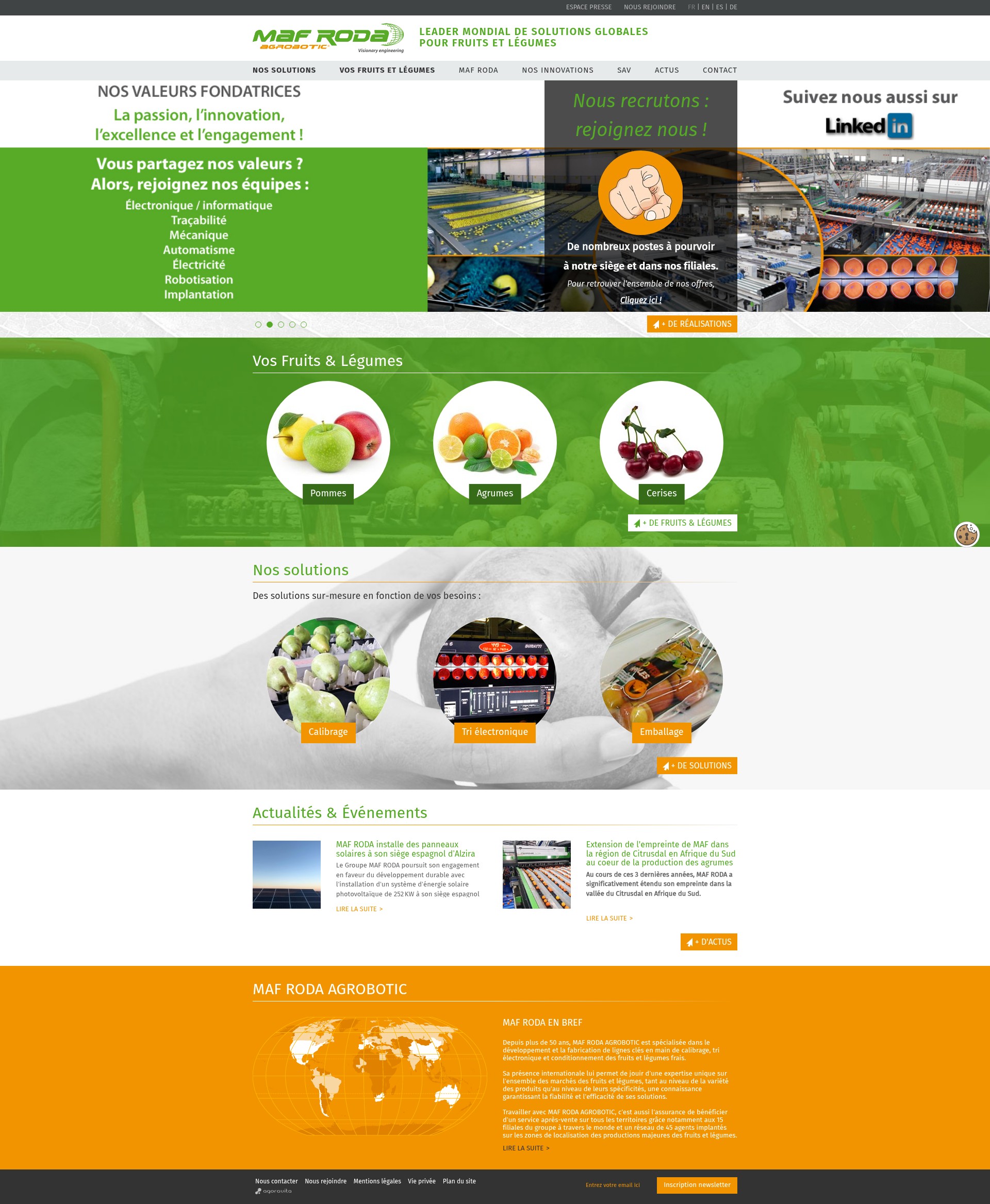 Screenshot of www.maf-roda.com