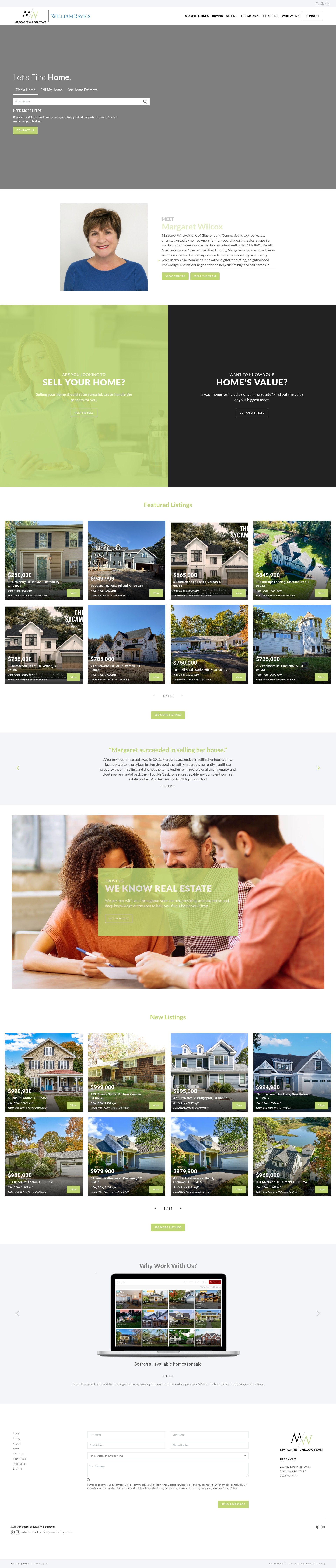 Screenshot of www.margaretwilcoxteam.com