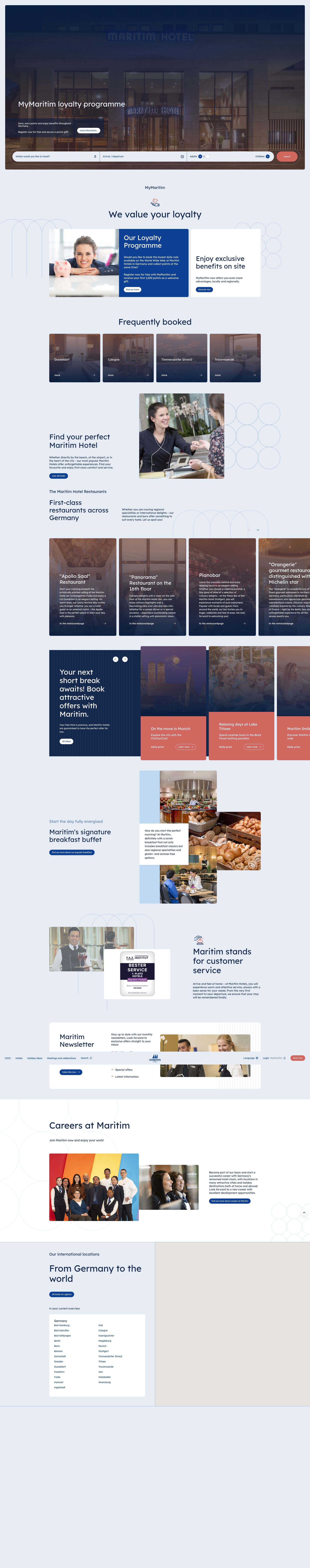 Screenshot of www.maritim.com