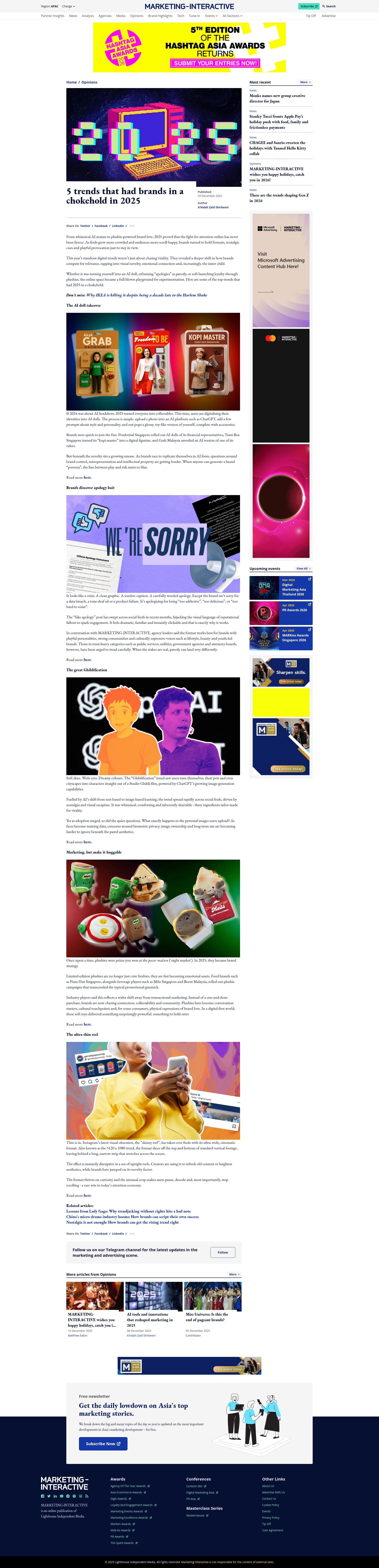 Screenshot of www.marketing-interactive.com