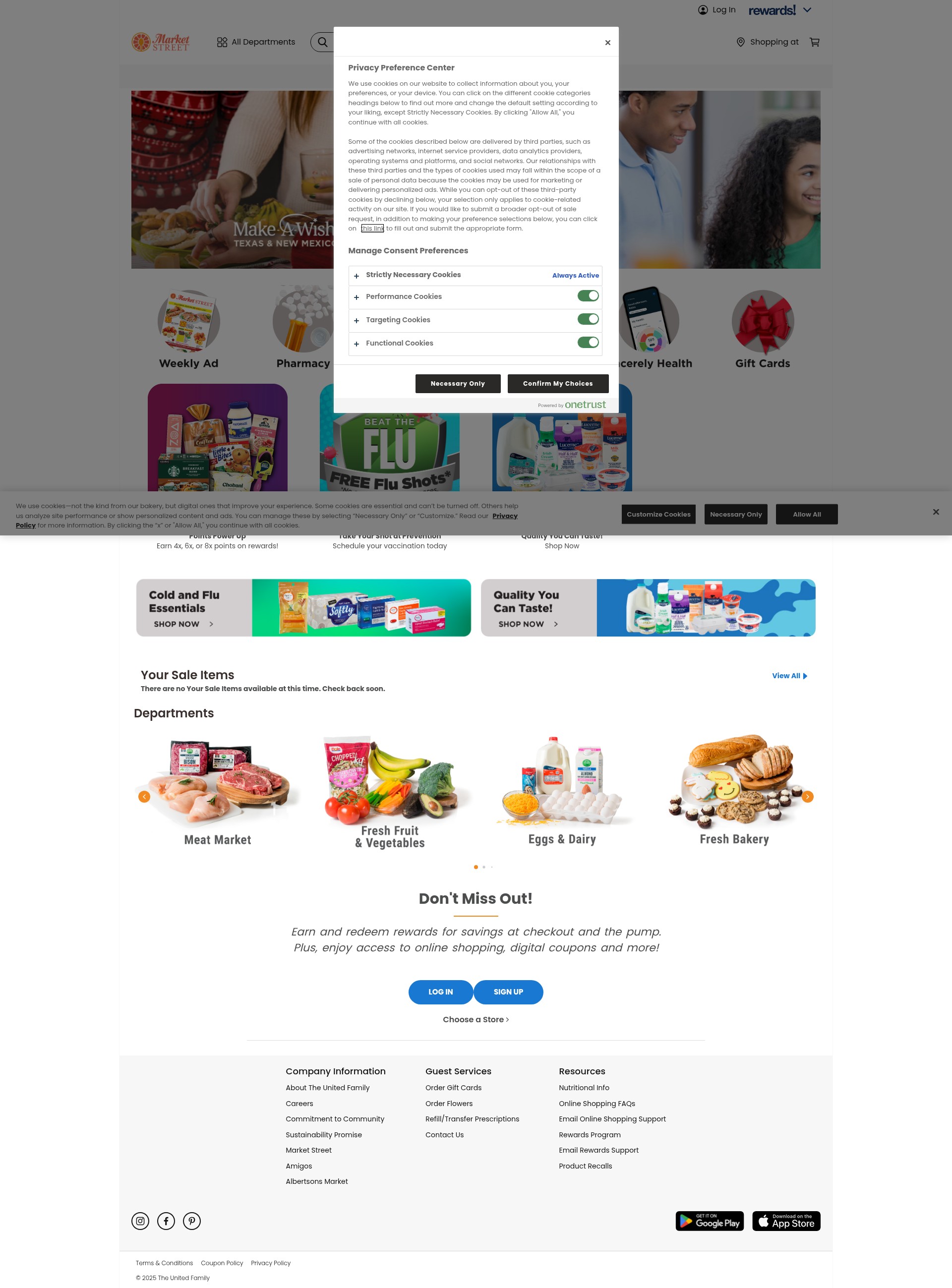 Screenshot of www.marketstreetunited.com