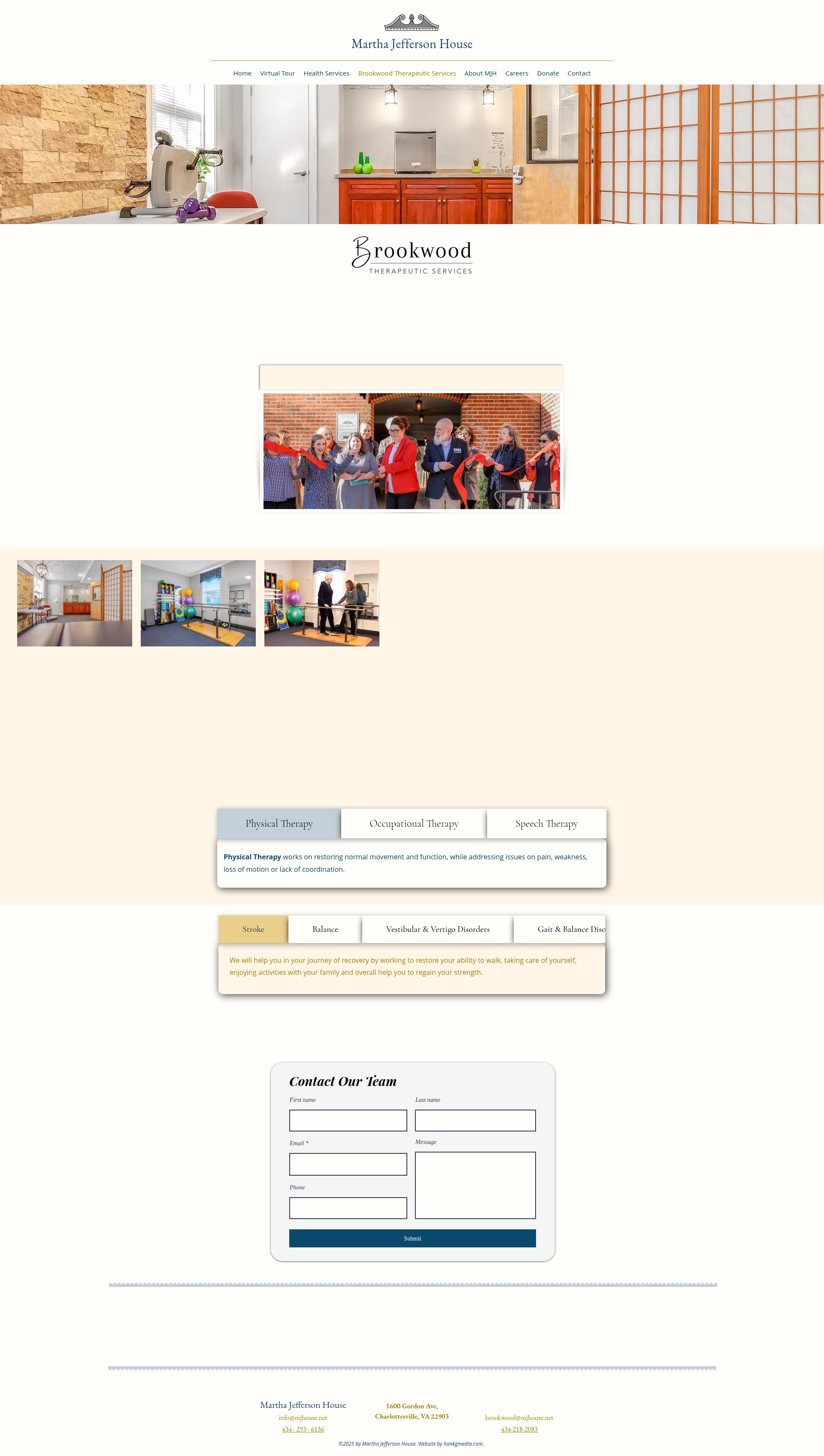Screenshot of www.marthajeffersonhouse.org