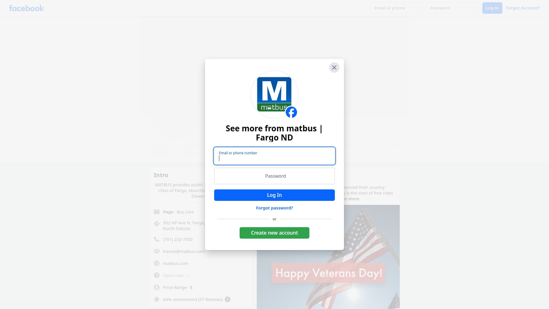 Screenshot of www.matbus.com