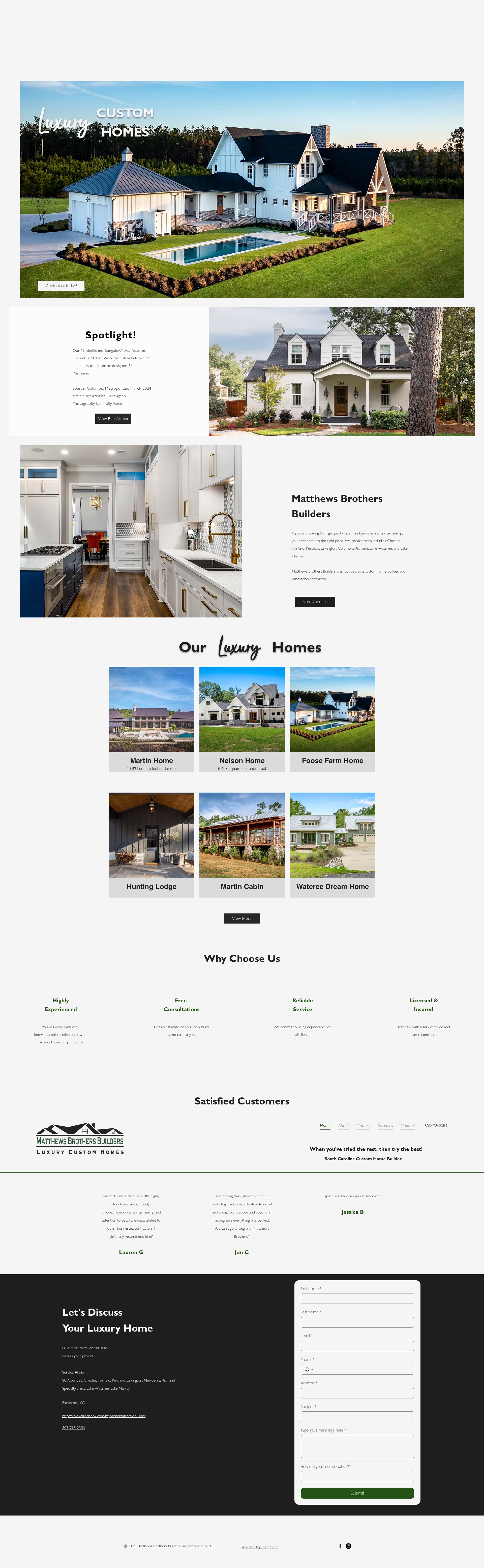 Screenshot of www.matthewsbrothersbuilders.com