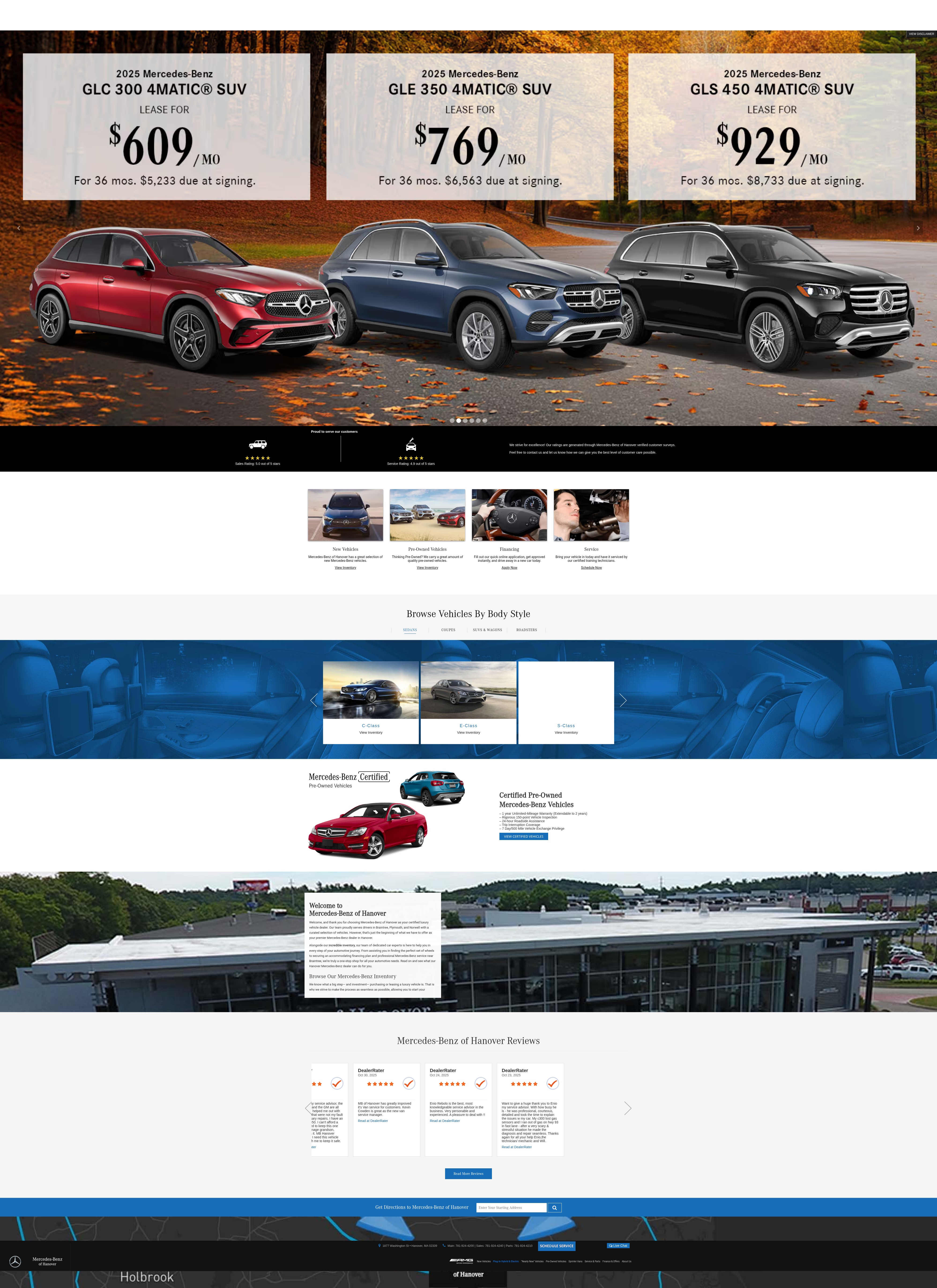 Screenshot of www.mbhanover.com