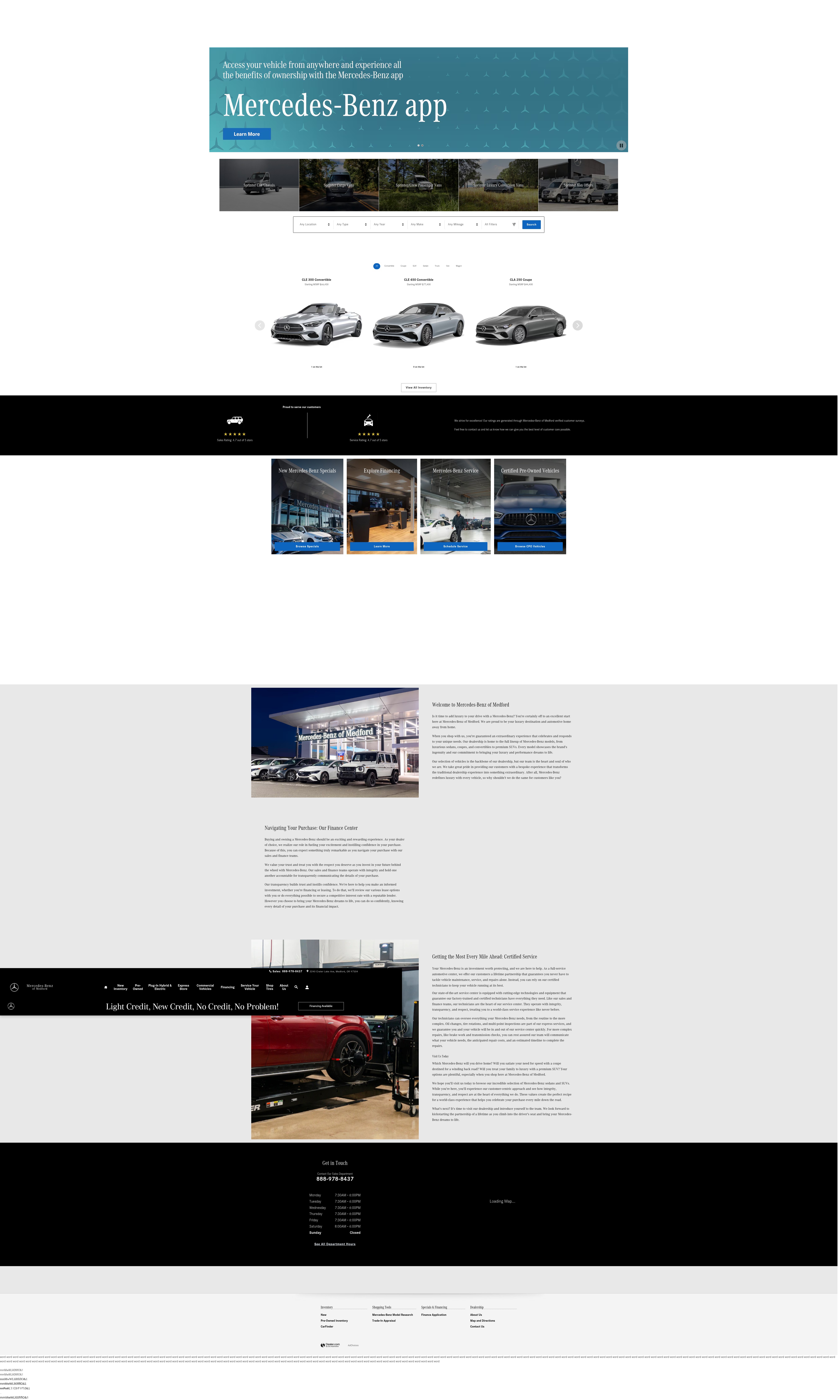 Screenshot of www.mbmedford.com