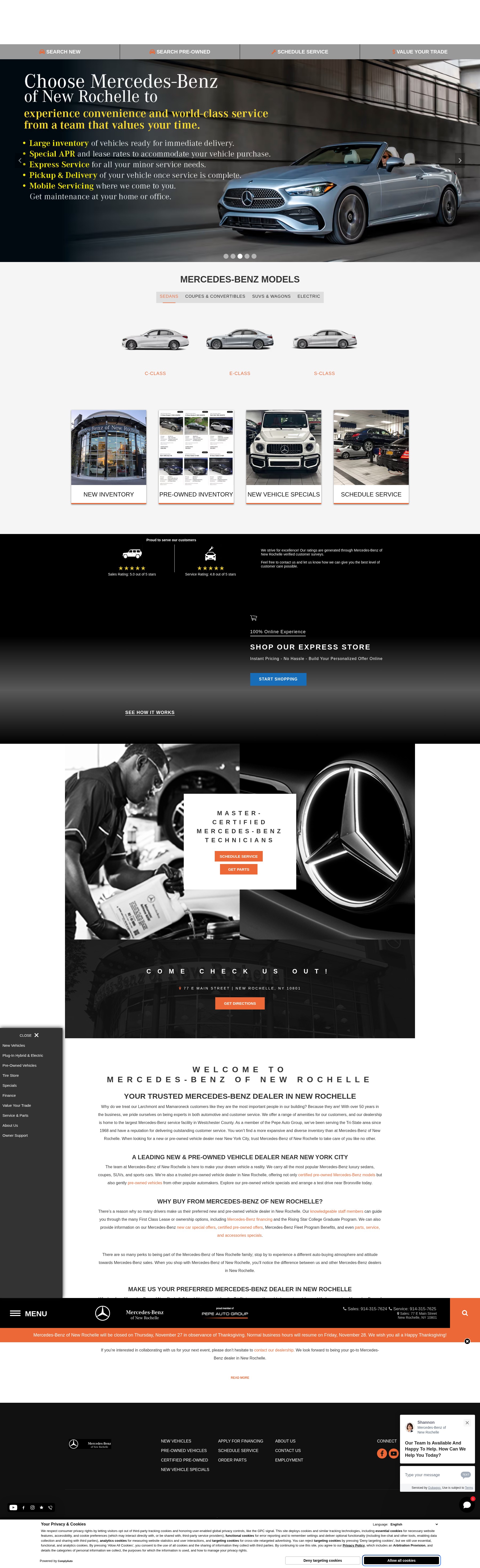 Screenshot of www.mbnewrochelle.com
