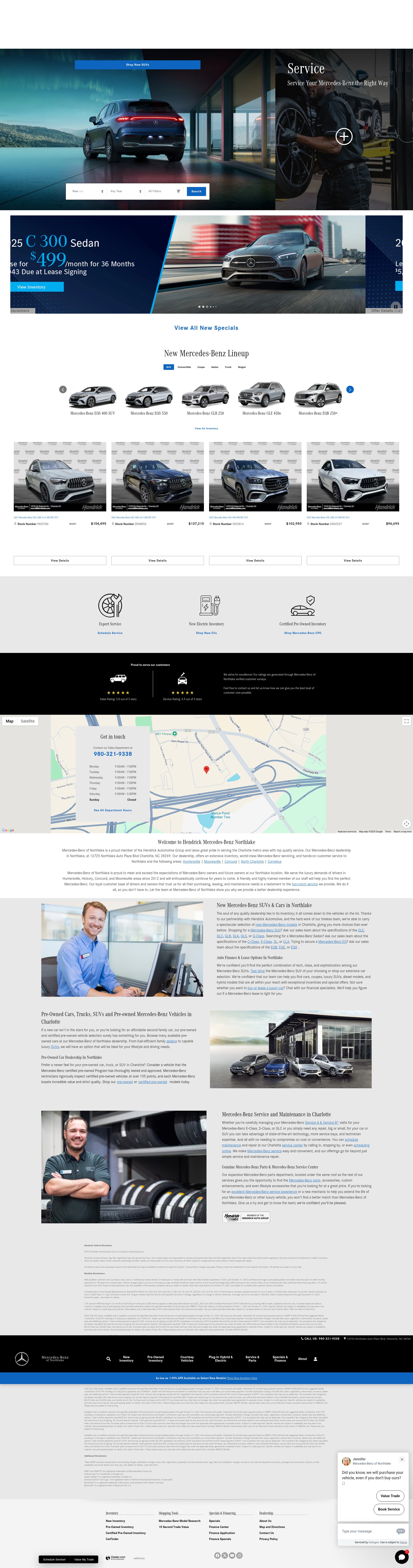 Screenshot of www.mbnorthlake.com